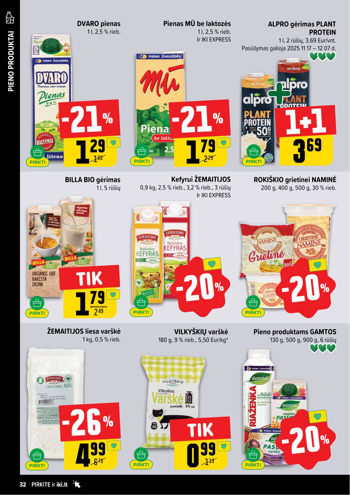 Iki - IKI akcijų leidinys 32 puslapis