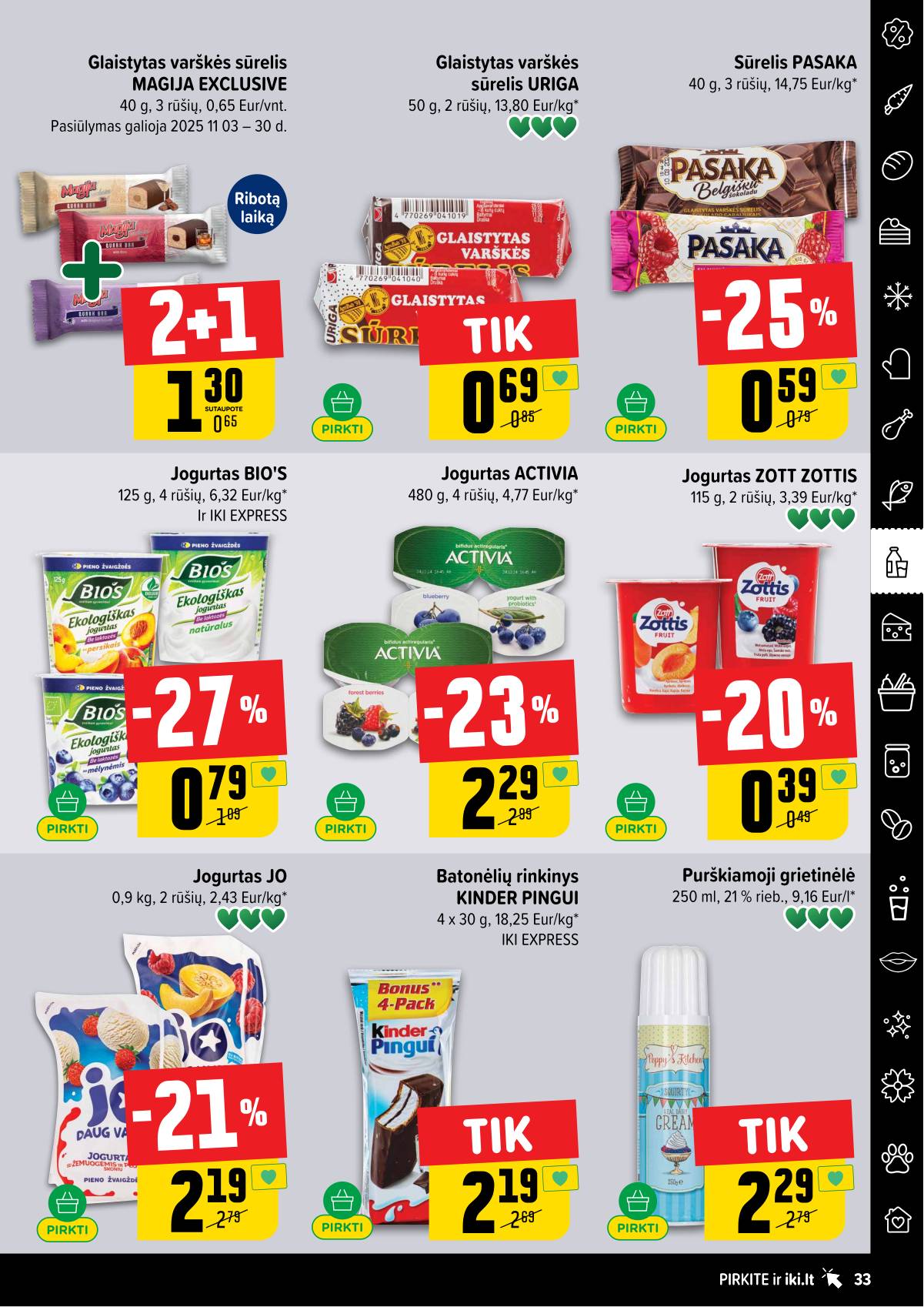 Iki - IKI akcijų leidinys 33 puslapis