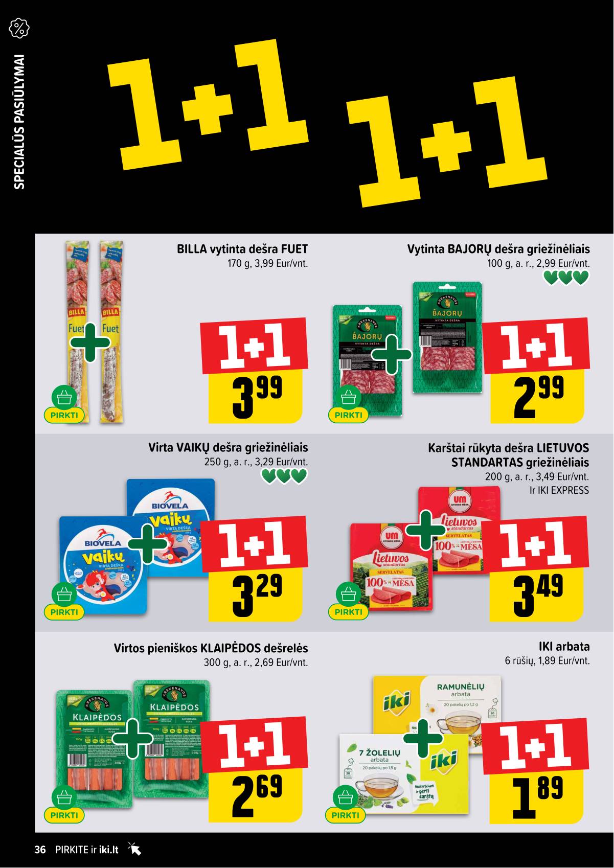 Iki - IKI akcijų leidinys 36 puslapis