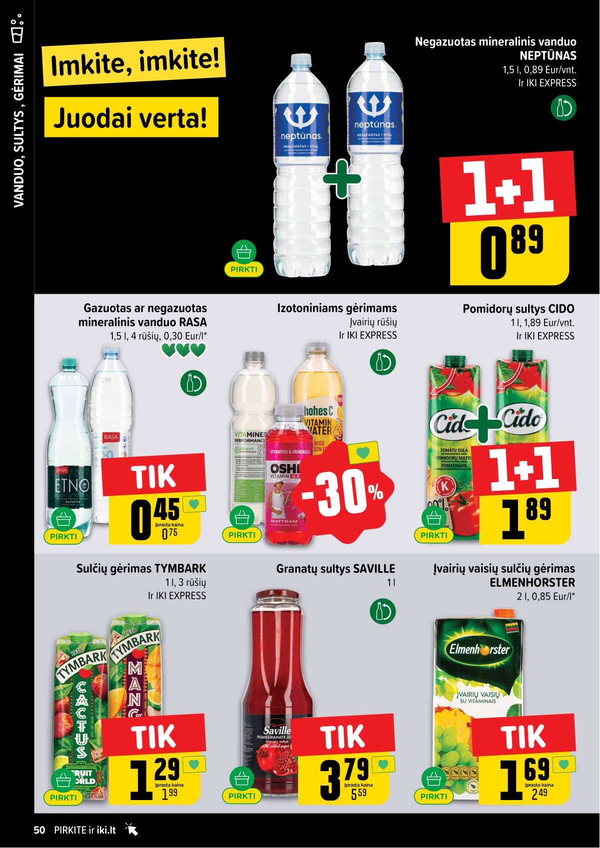 Iki - IKI akcijų leidinys 50 puslapis