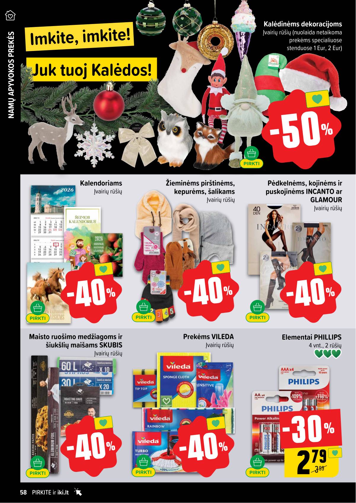 Iki - IKI akcijų leidinys 58 puslapis