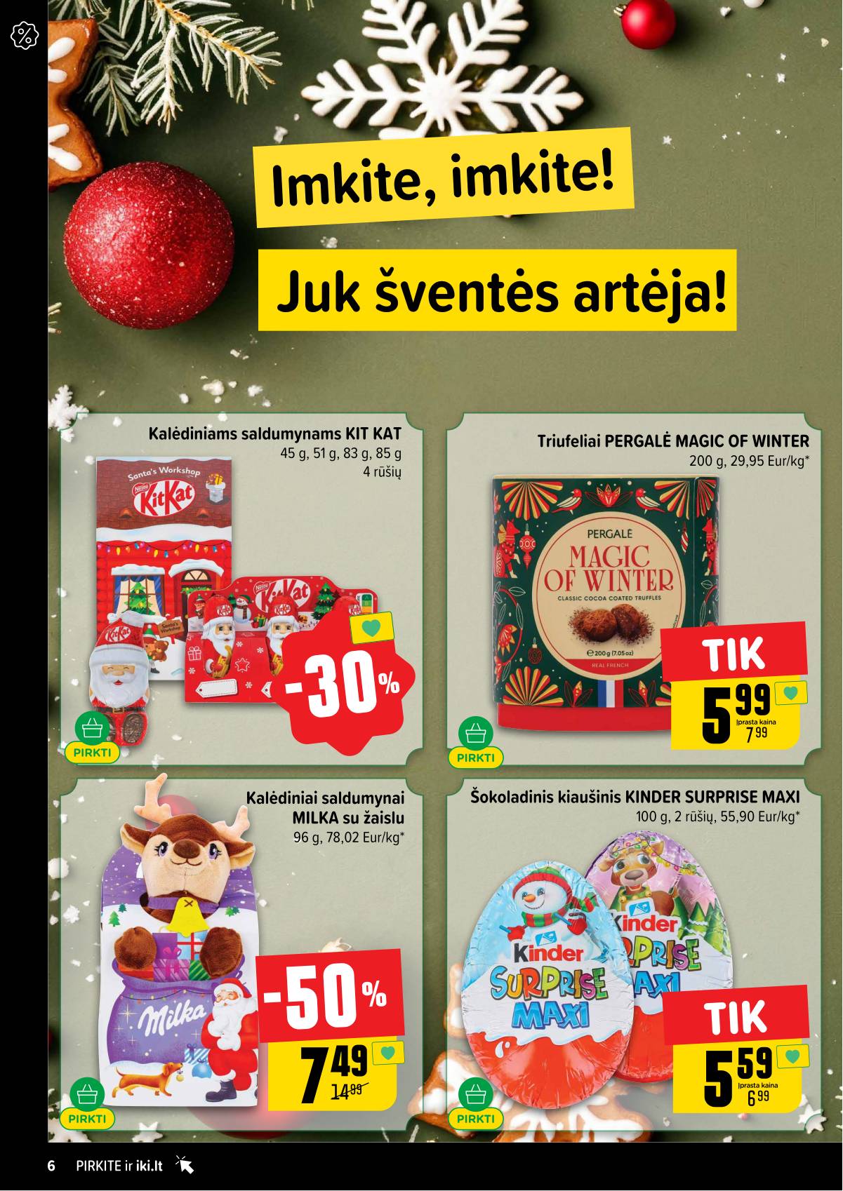 Iki - IKI akcijų leidinys 6 puslapis