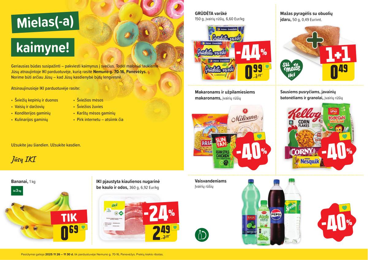 Iki - Specialūs pasiūlymai IKI Nemunas parduotuvės klientams 2 puslapis