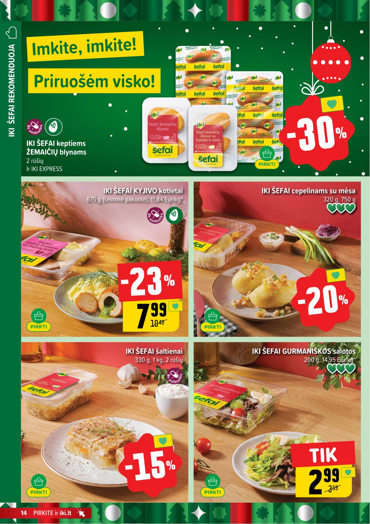 Iki - IKI akcijų leidinys 14 puslapis