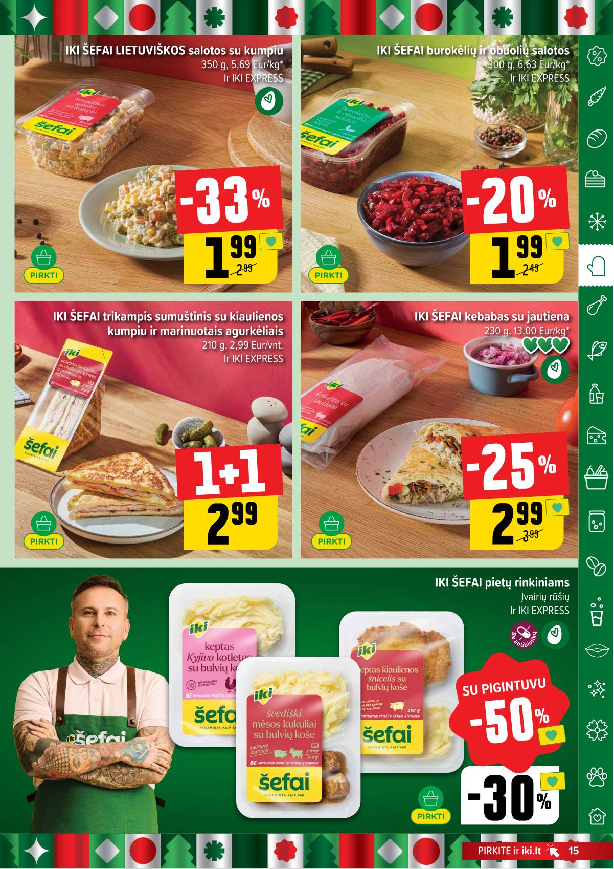 Iki - IKI akcijų leidinys 15 puslapis