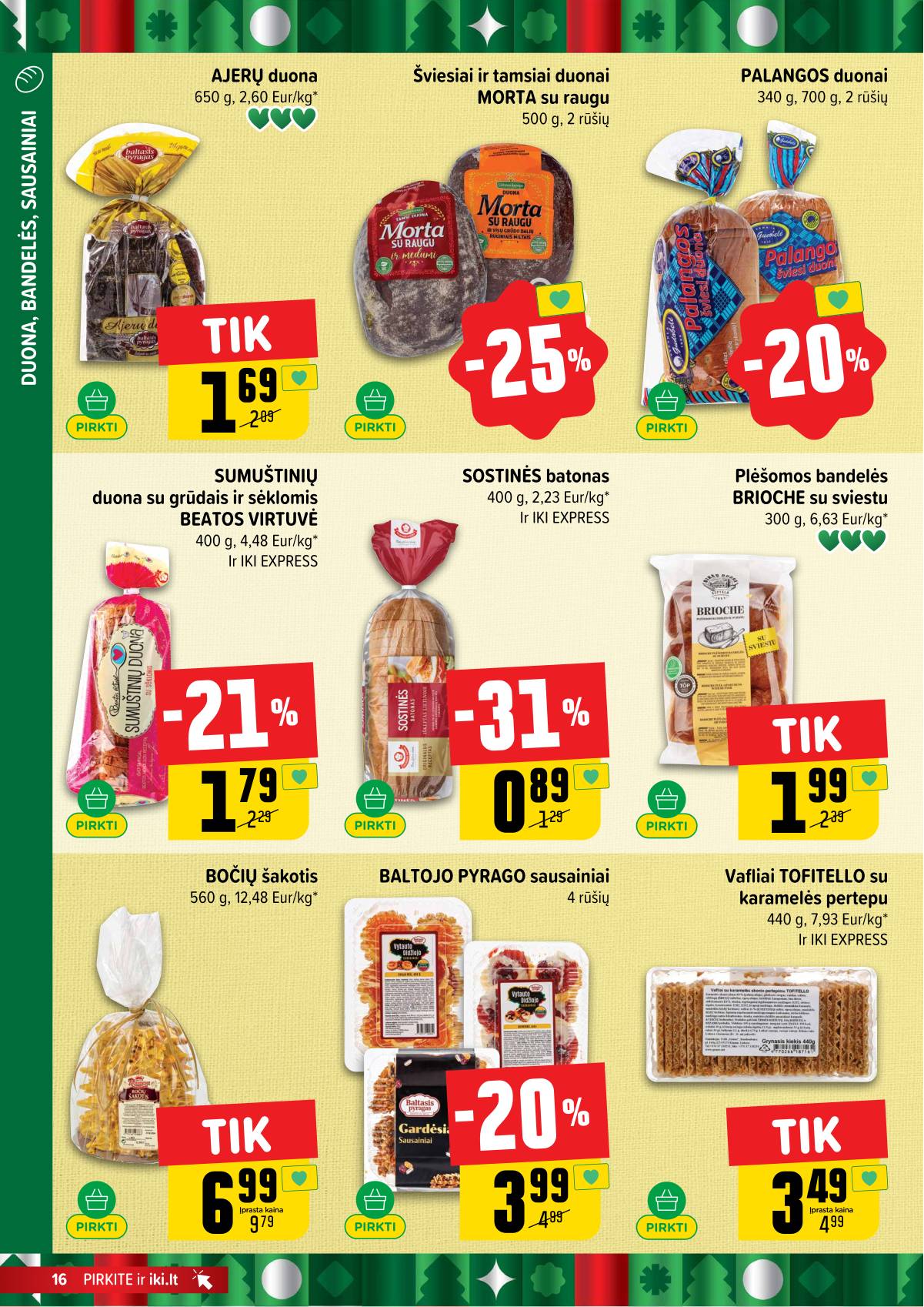 Iki - IKI akcijų leidinys 16 puslapis