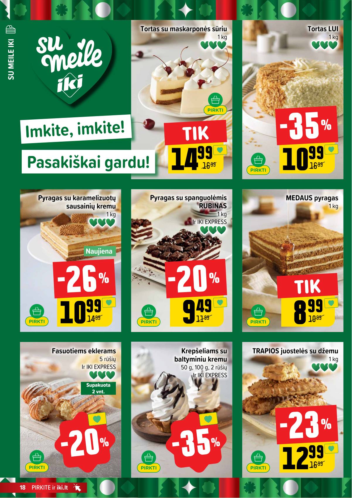 Iki - IKI akcijų leidinys 18 puslapis