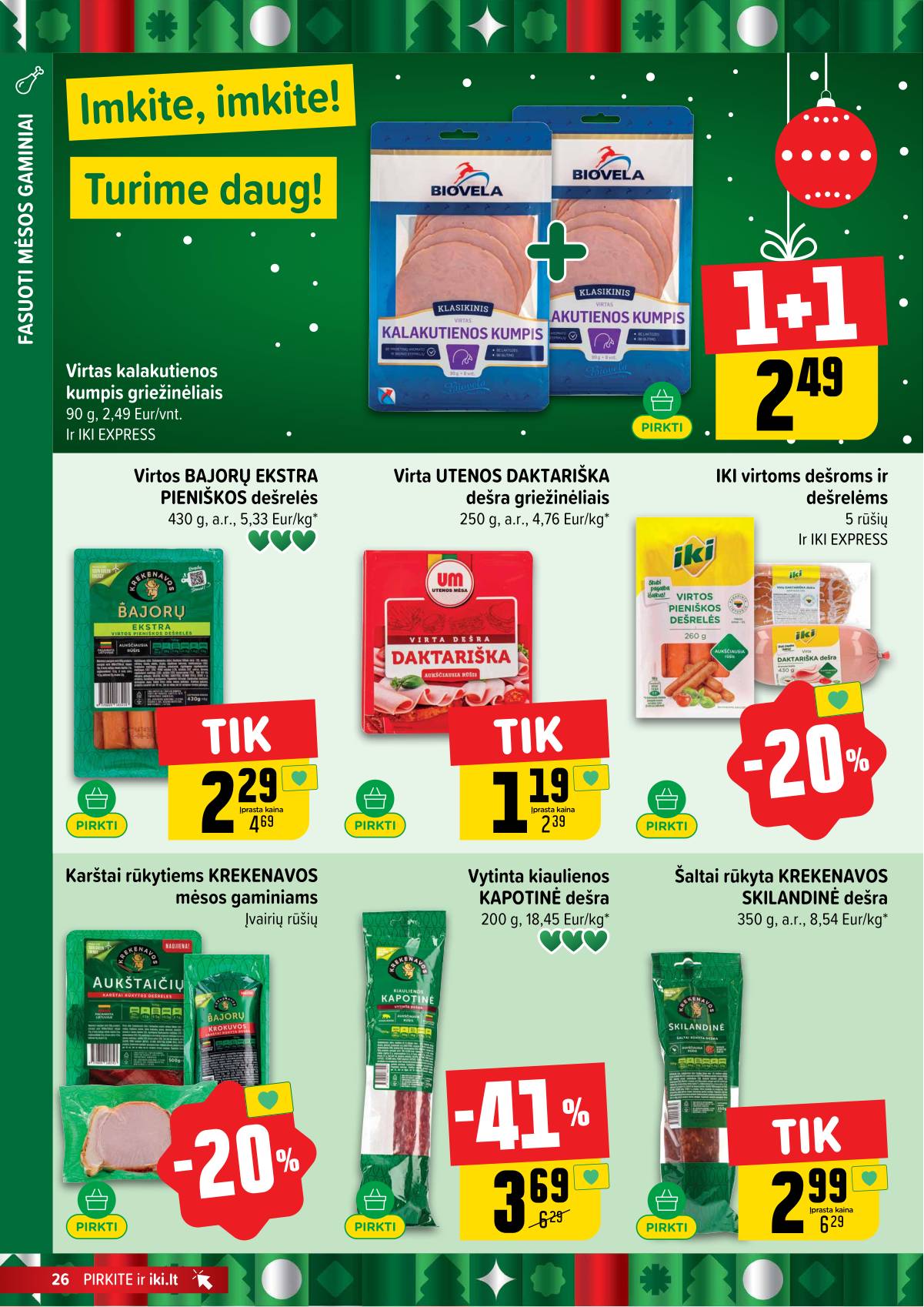 Iki - IKI akcijų leidinys 26 puslapis