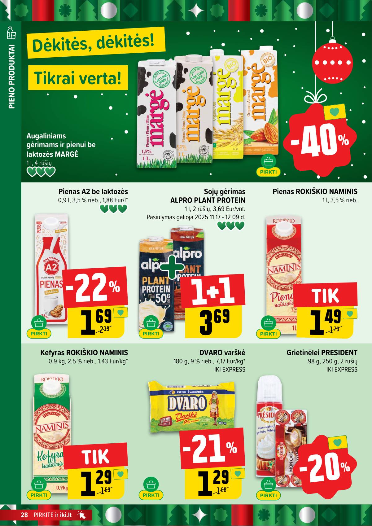 Iki - IKI akcijų leidinys 28 puslapis