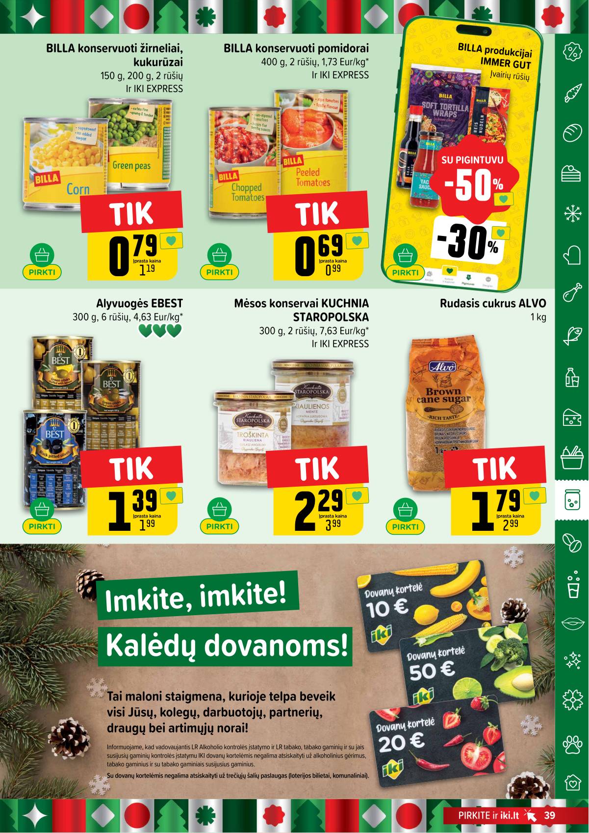 Iki - IKI akcijų leidinys 39 puslapis