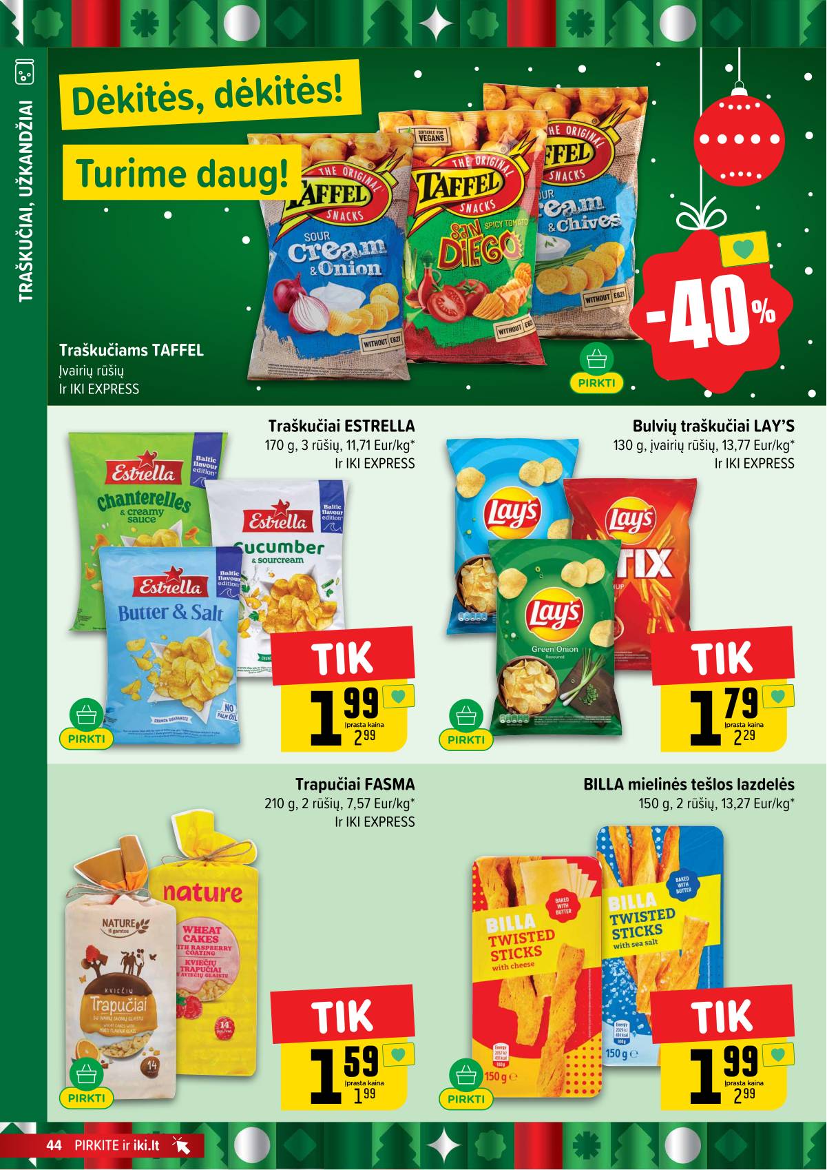 Iki - IKI akcijų leidinys 44 puslapis