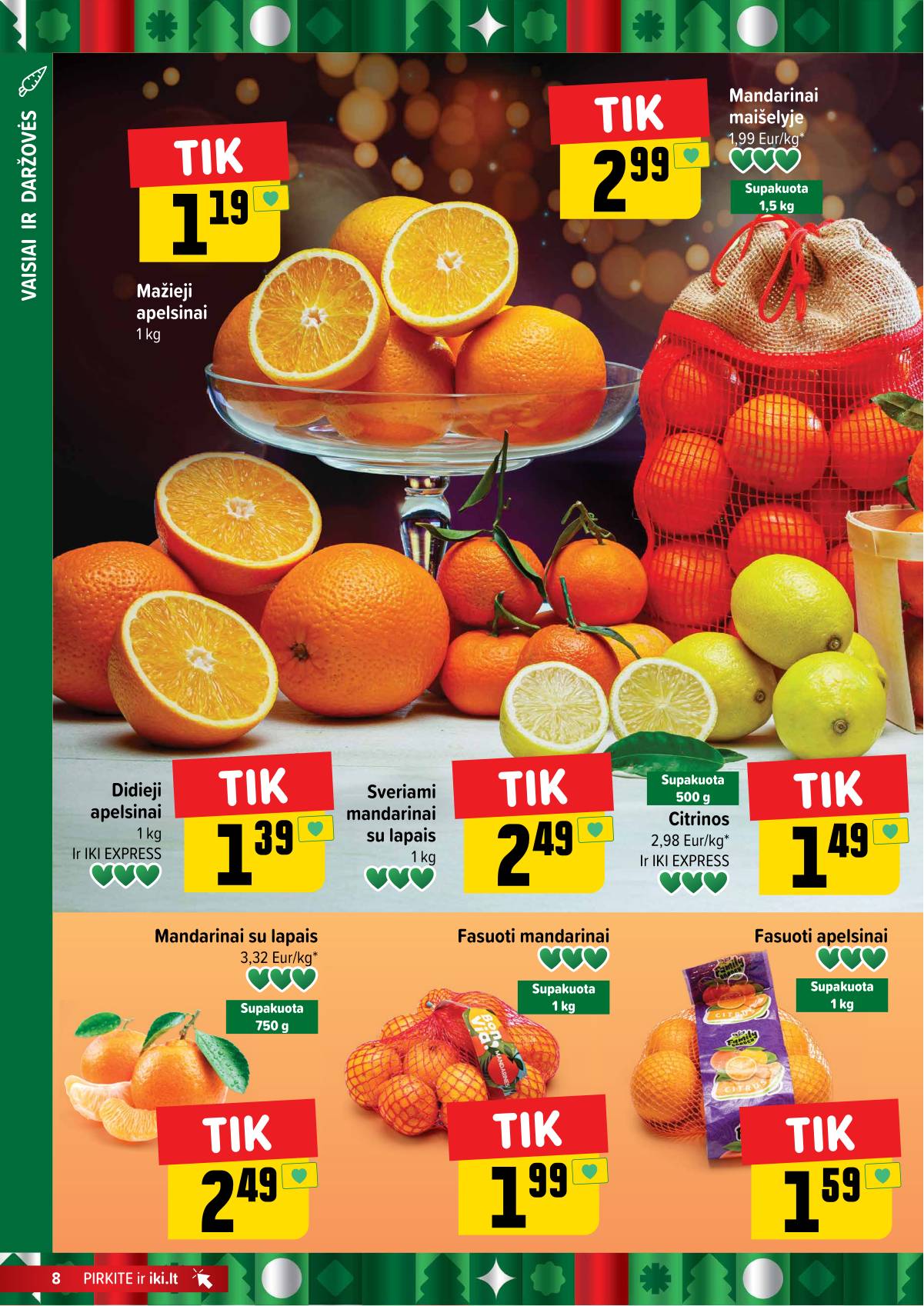 Iki - IKI akcijų leidinys 8 puslapis