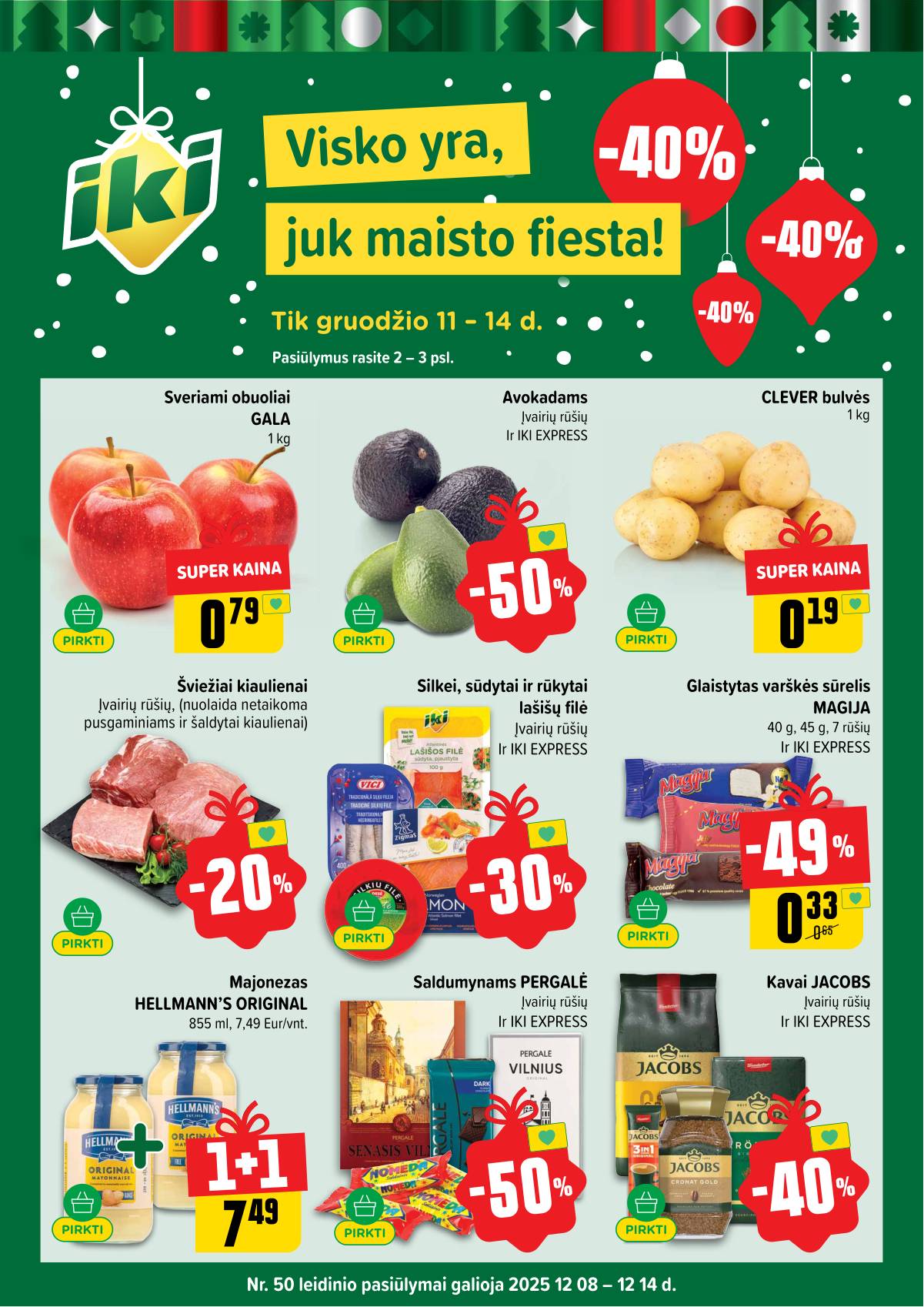 Iki - IKI akcijų leidinys 1 puslapis