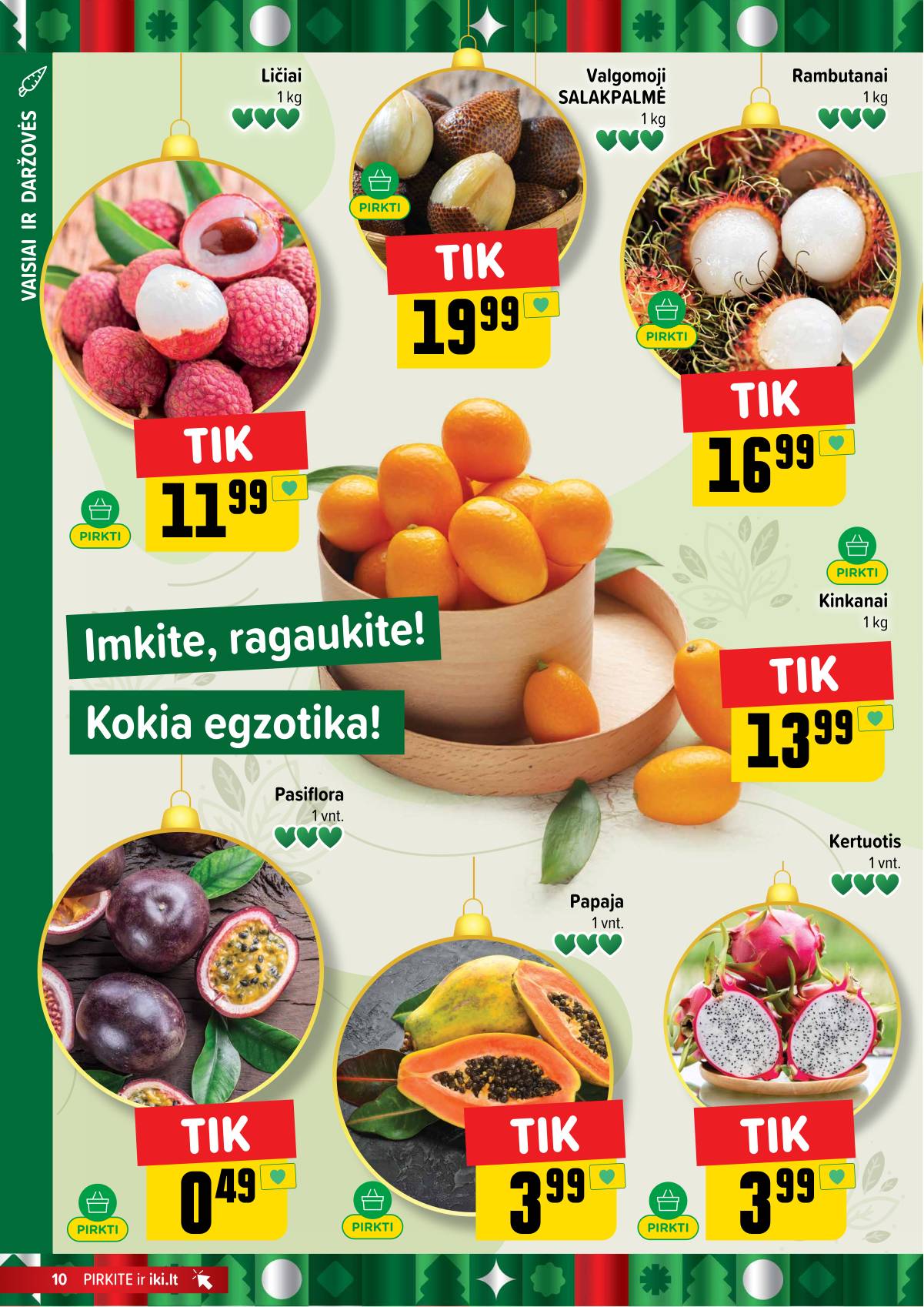 Iki - IKI akcijų leidinys 10 puslapis