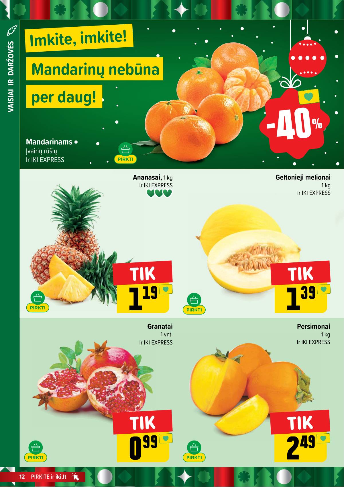 Iki - IKI akcijų leidinys 12 puslapis