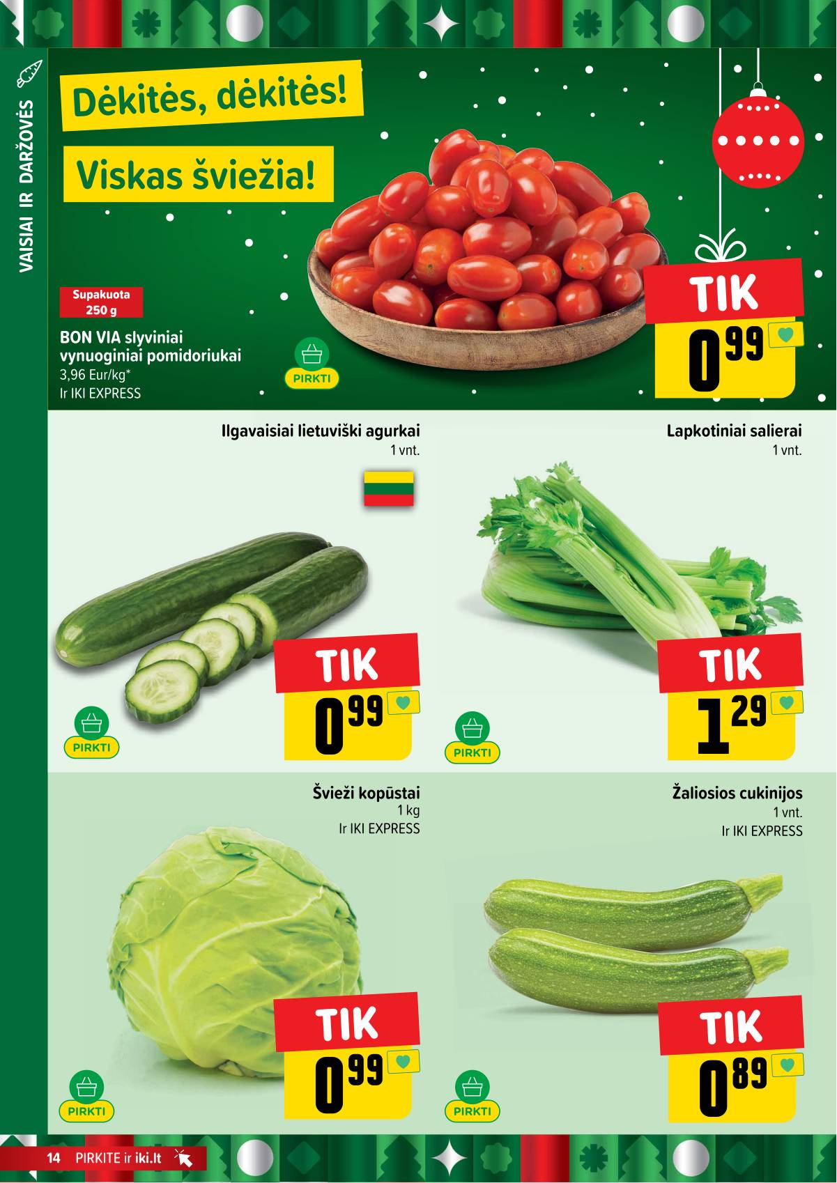 Iki - IKI akcijų leidinys 14 puslapis