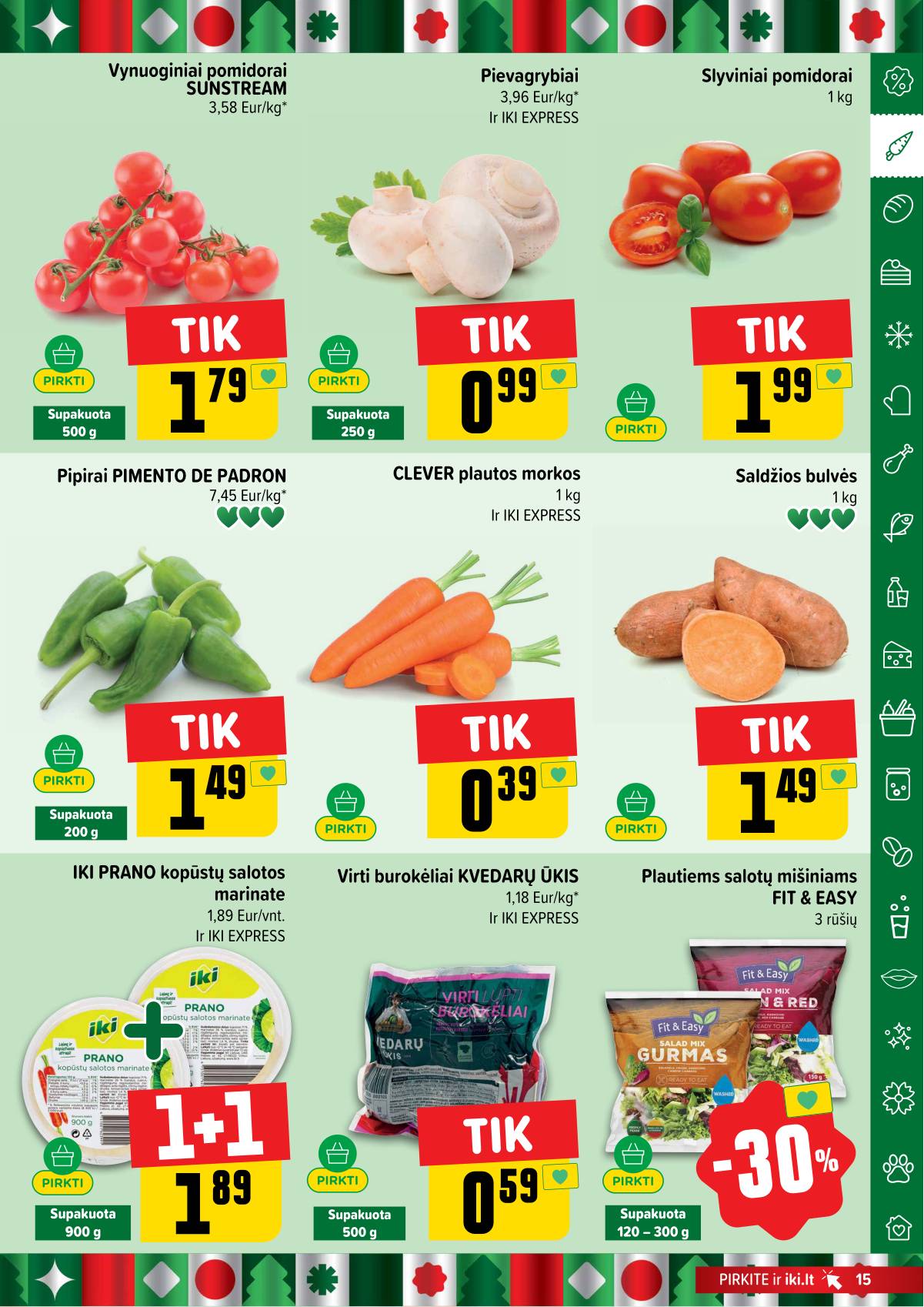 Iki - IKI akcijų leidinys 15 puslapis