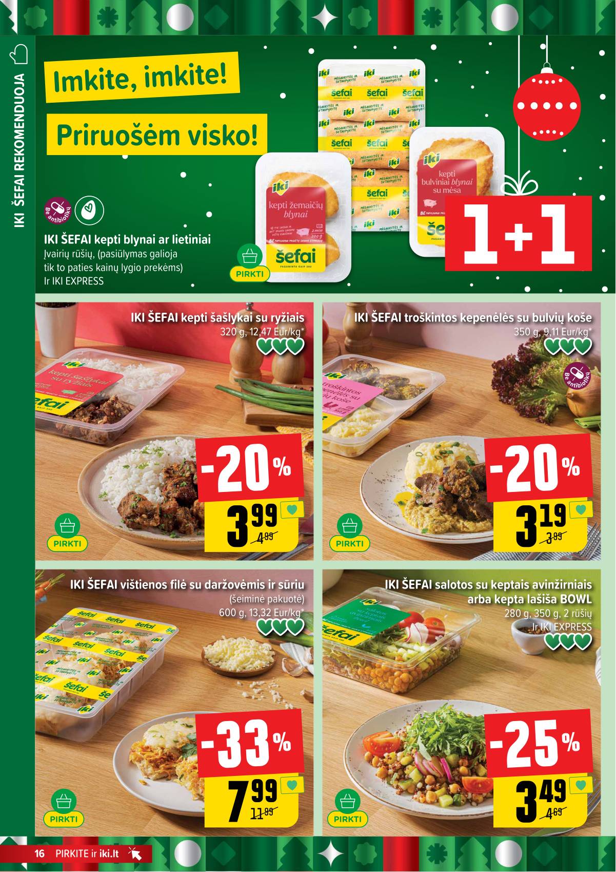 Iki - IKI akcijų leidinys 16 puslapis