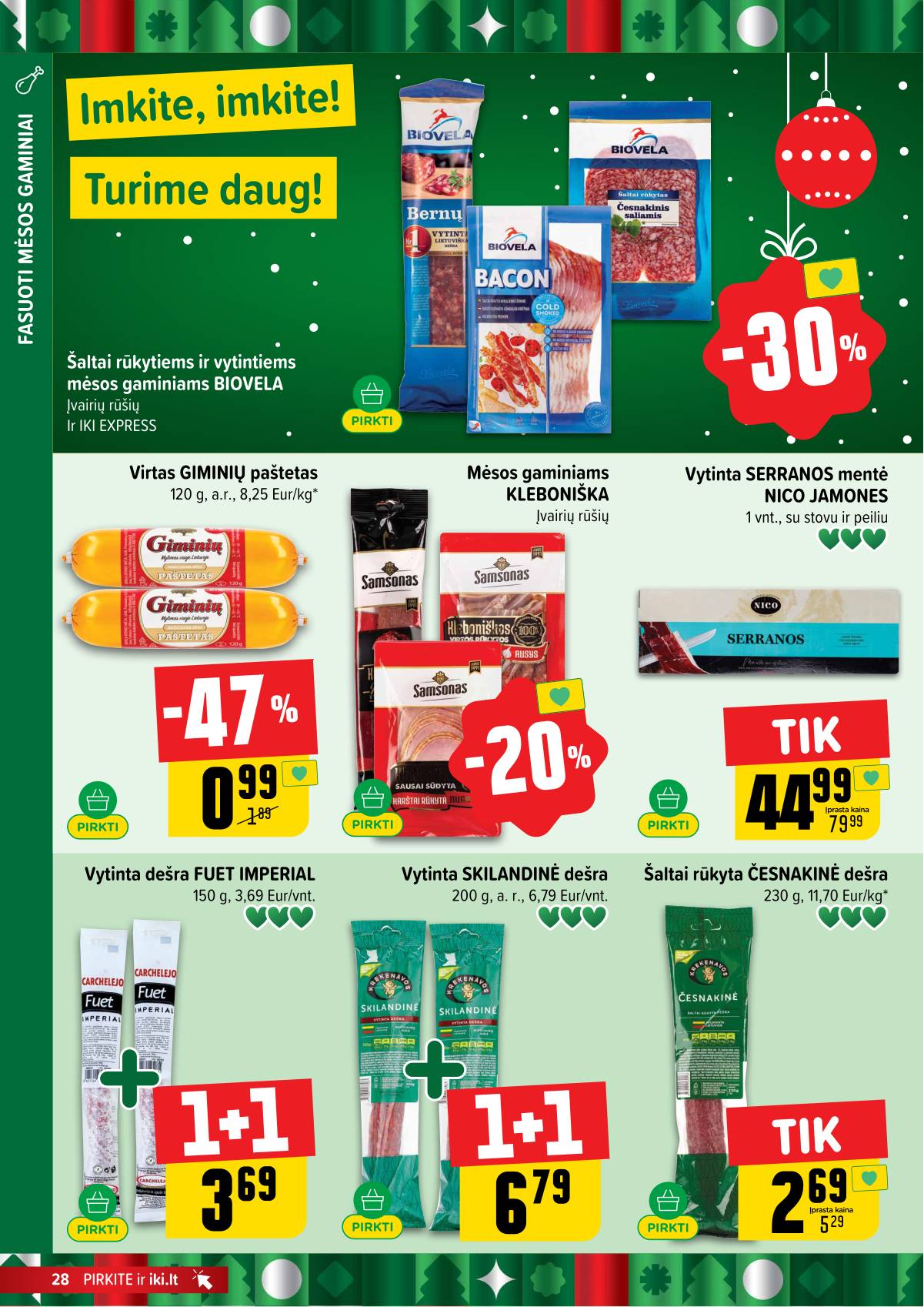 Iki - IKI akcijų leidinys 28 puslapis