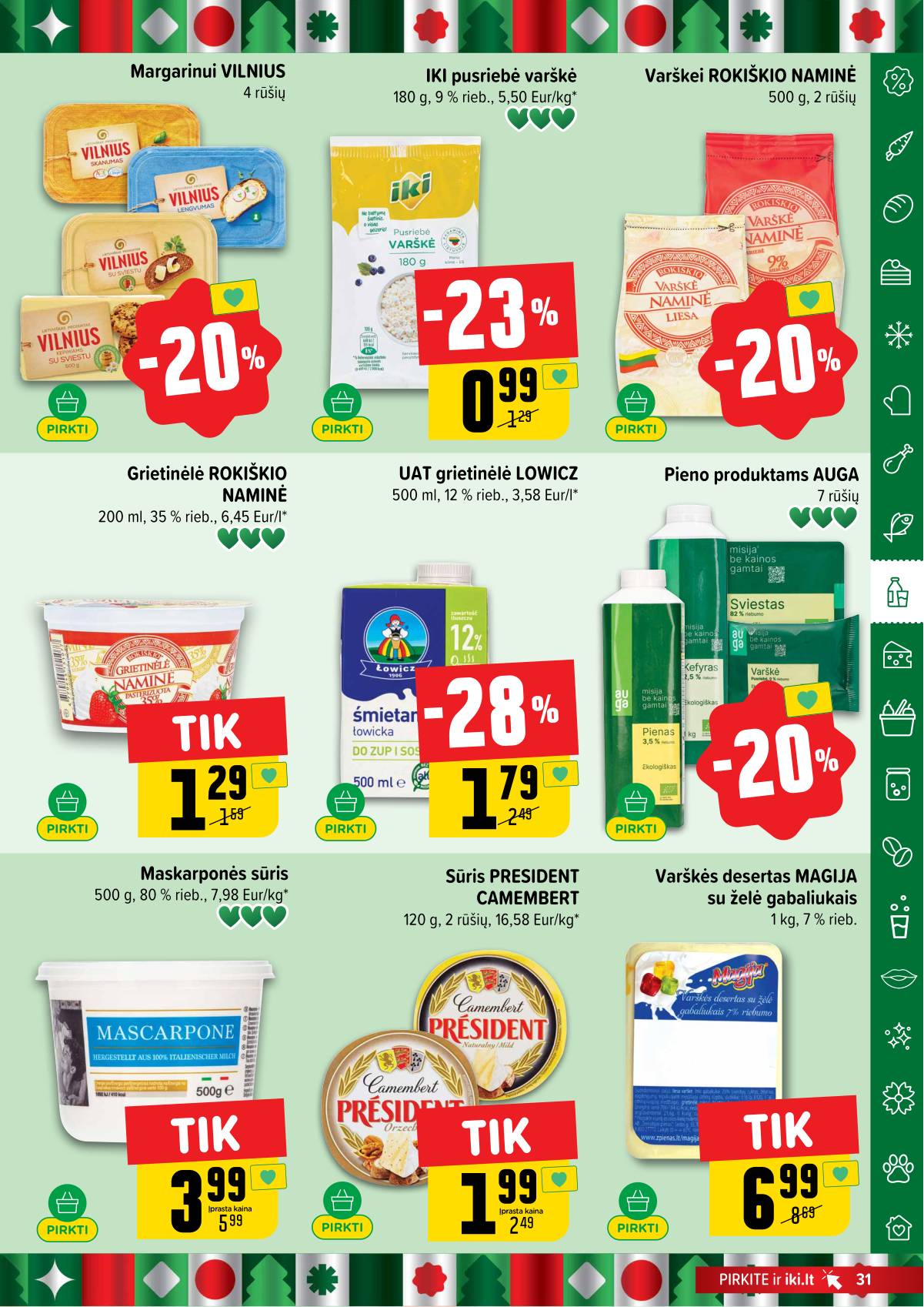 Iki - IKI akcijų leidinys 31 puslapis