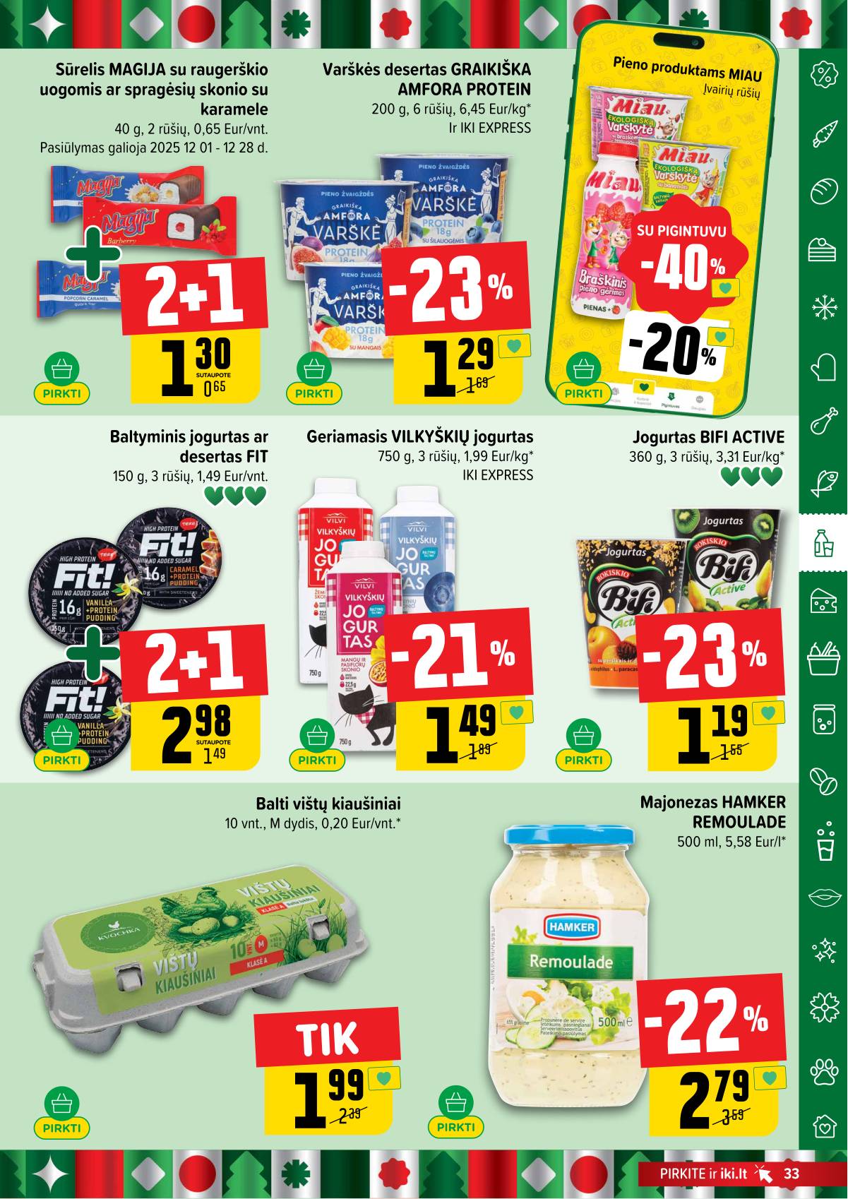 Iki - IKI akcijų leidinys 33 puslapis