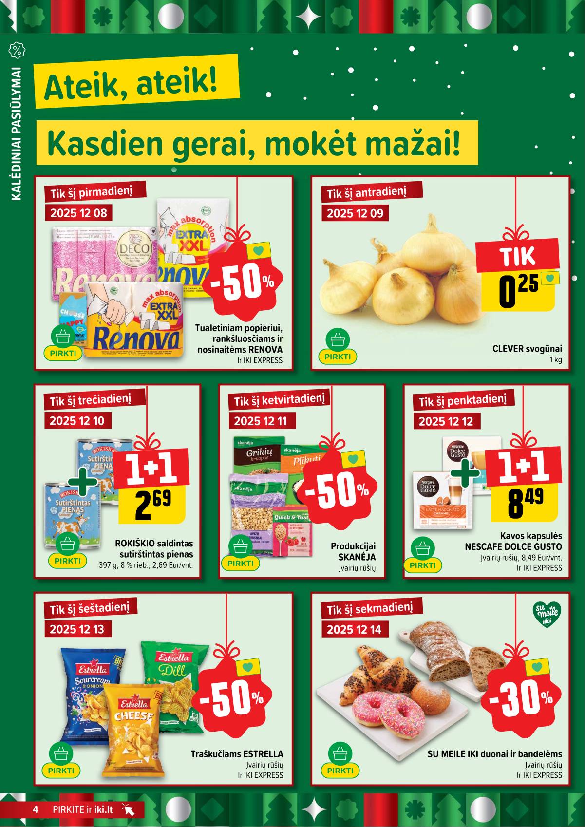 Iki - IKI akcijų leidinys 4 puslapis