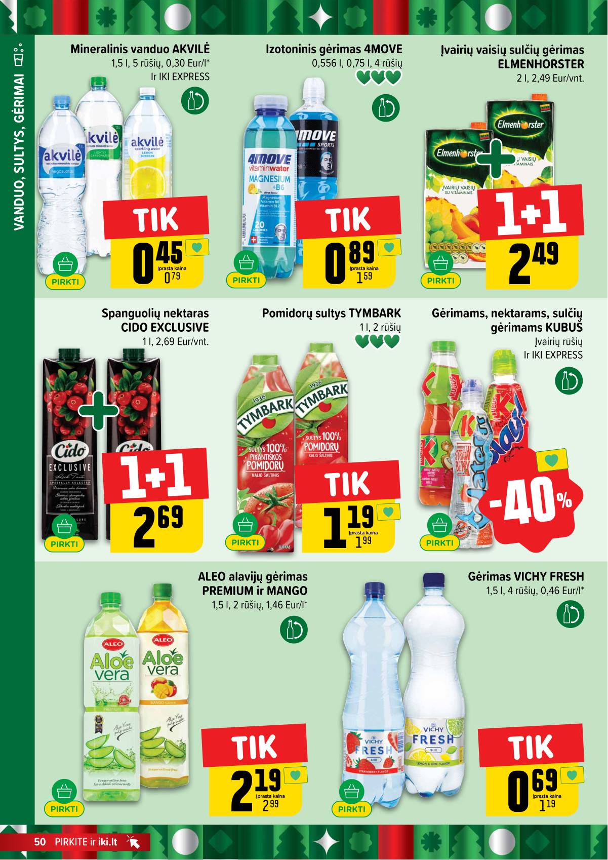 Iki - IKI akcijų leidinys 50 puslapis