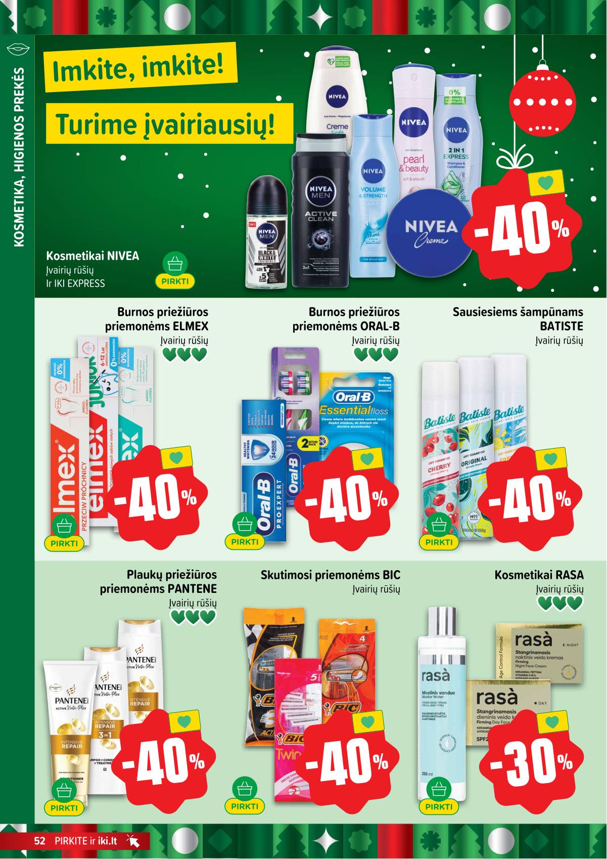 Iki - IKI akcijų leidinys 52 puslapis