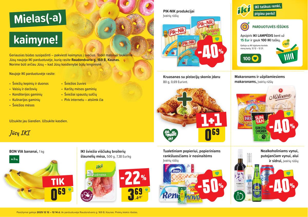Iki - Specialūs pasiūlymai IKI Utena 2 parduotuvės klientams 2 puslapis