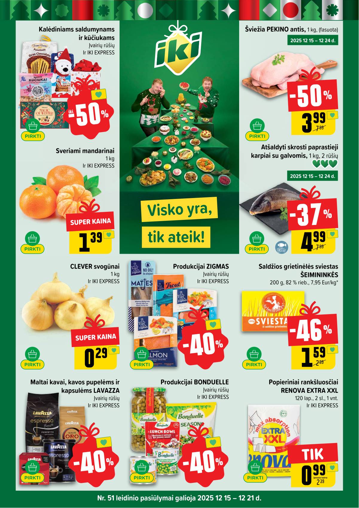 Iki - IKI akcijų leidinys 1 puslapis