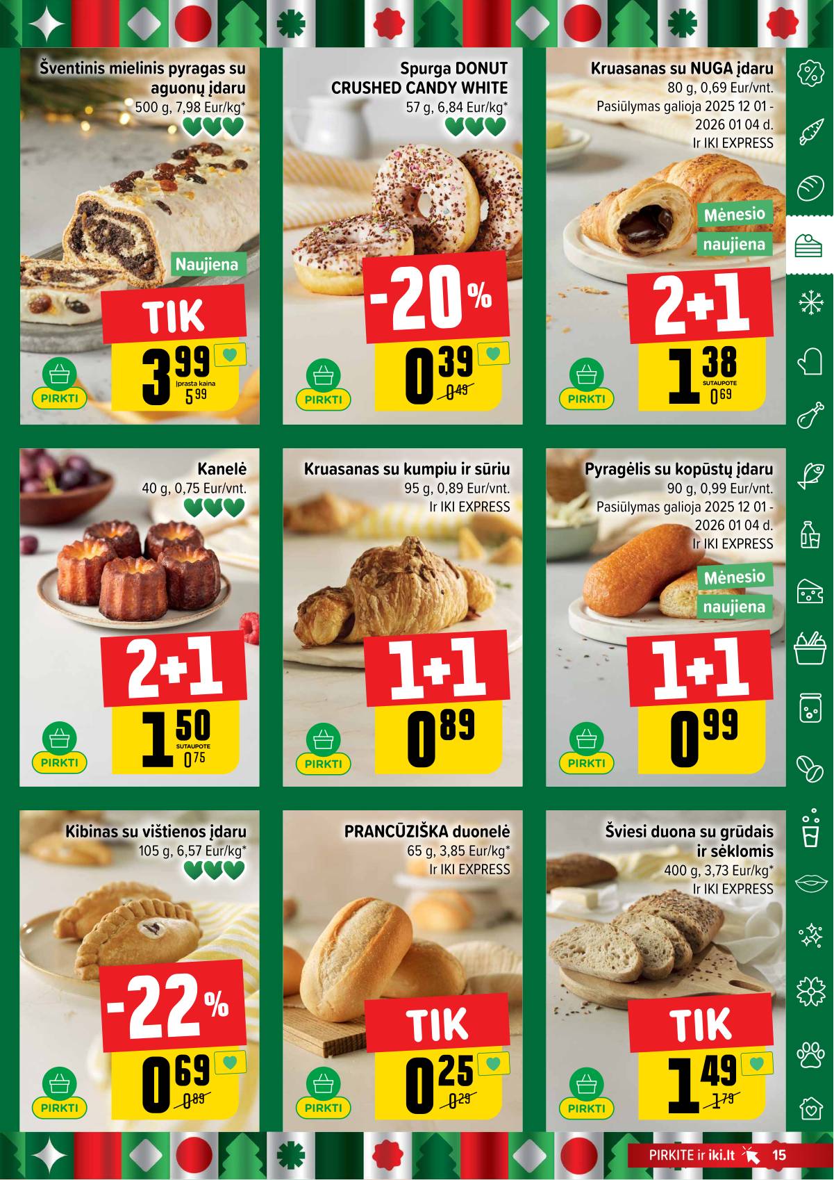 Iki - IKI akcijų leidinys 15 puslapis