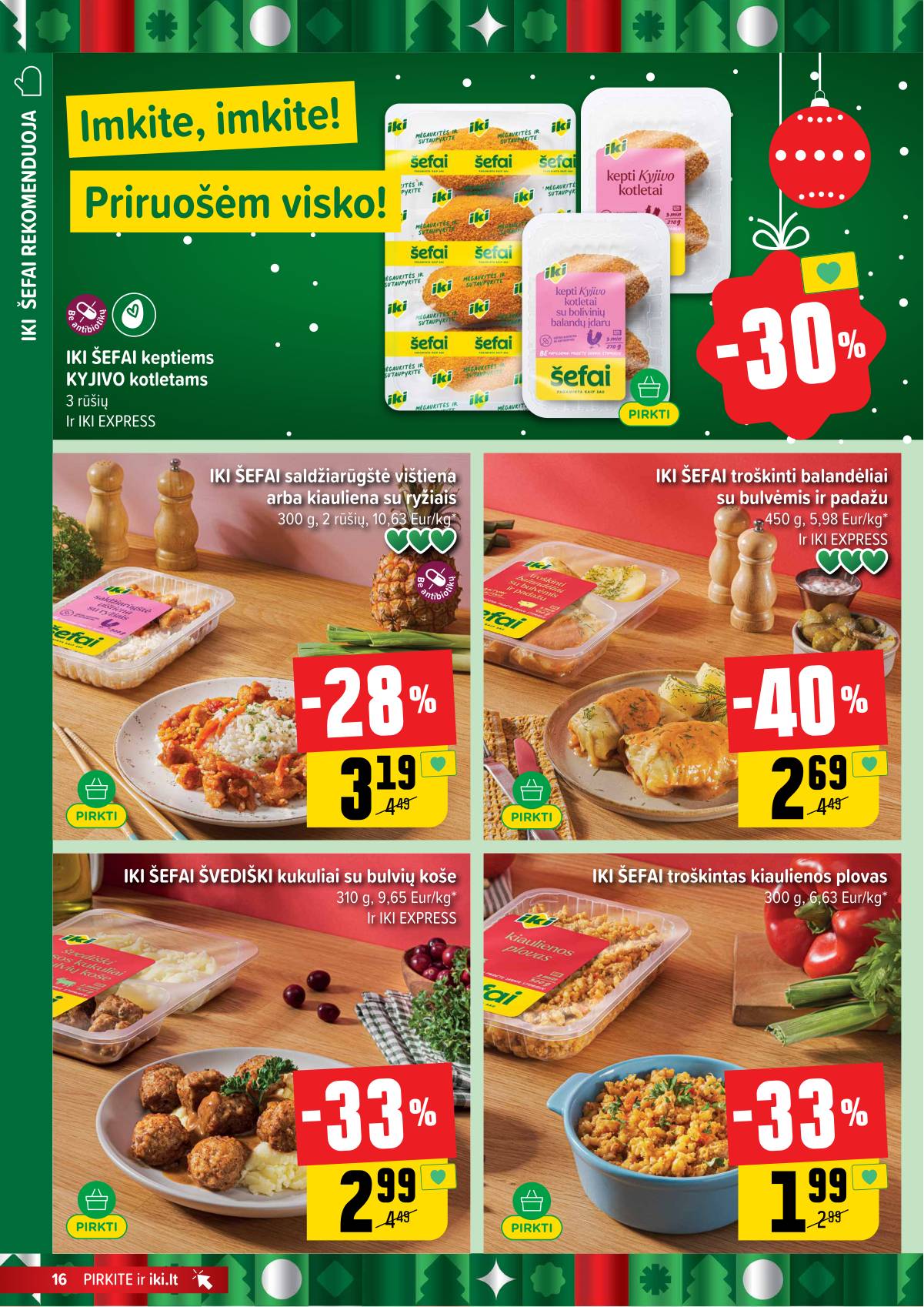 Iki - IKI akcijų leidinys 16 puslapis