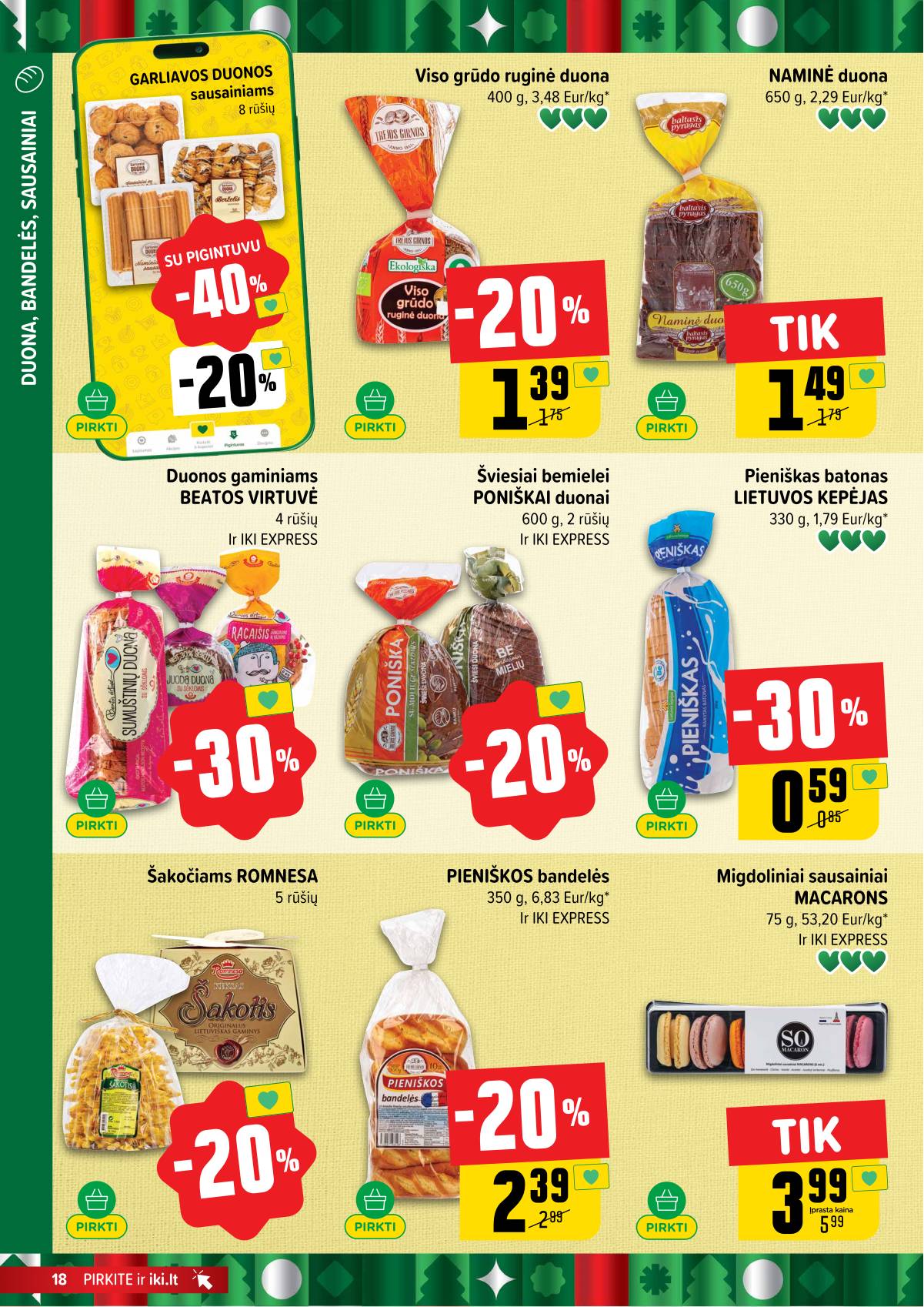 Iki - IKI akcijų leidinys 18 puslapis