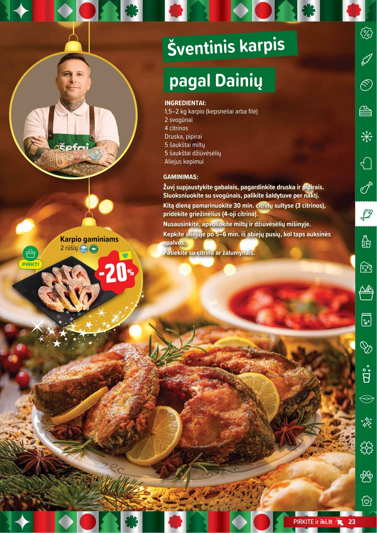 Iki - IKI akcijų leidinys 23 puslapis