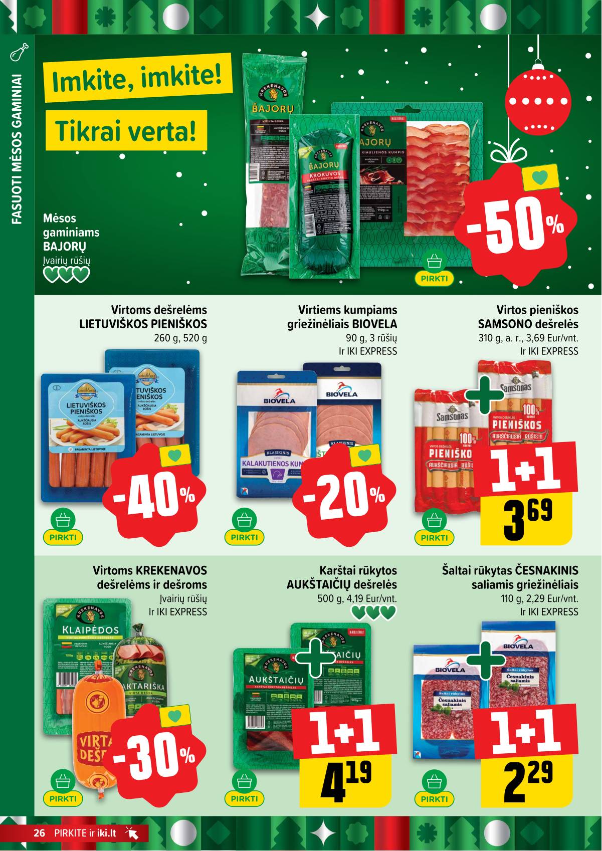 Iki - IKI akcijų leidinys 26 puslapis