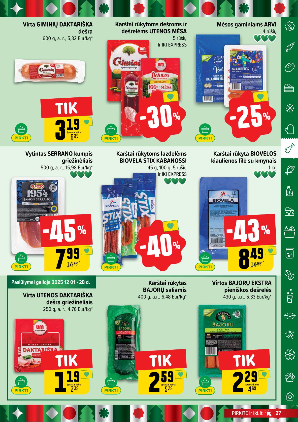 Iki - IKI akcijų leidinys 27 puslapis