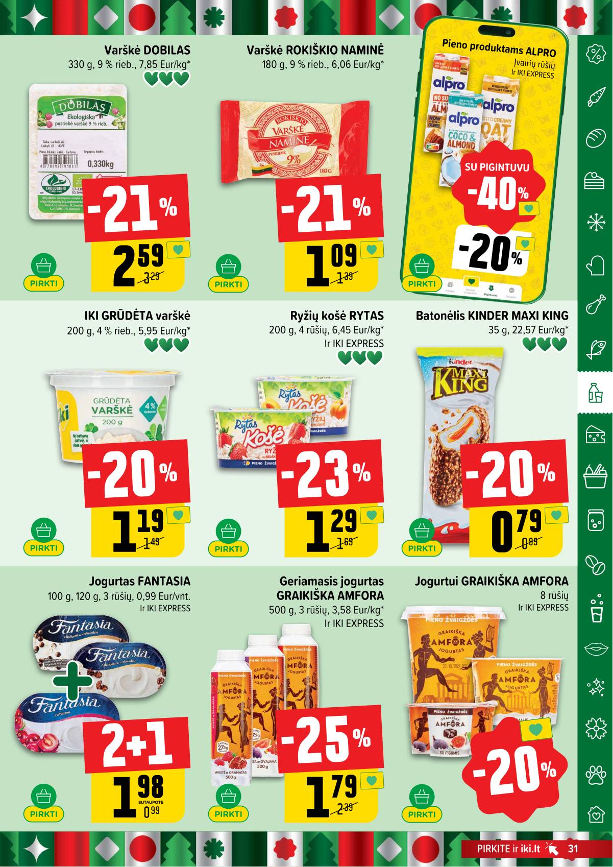 Iki - IKI akcijų leidinys 31 puslapis