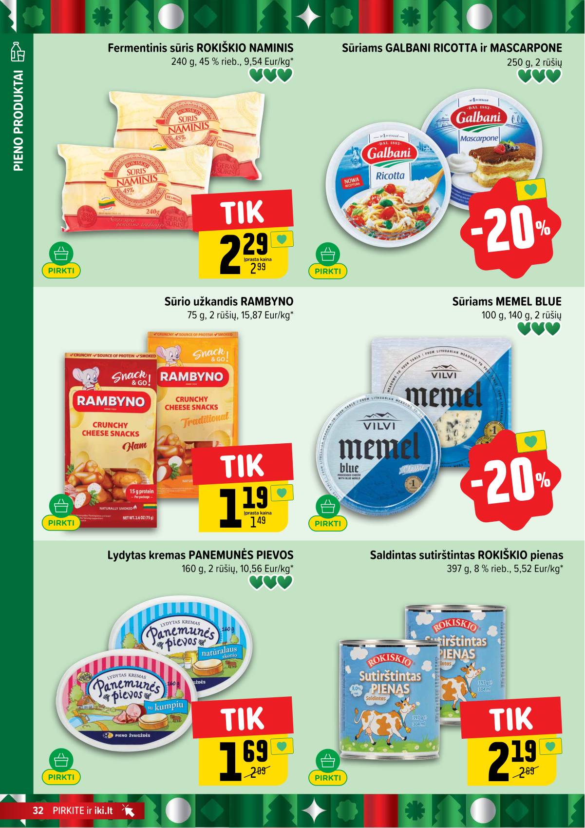 Iki - IKI akcijų leidinys 32 puslapis