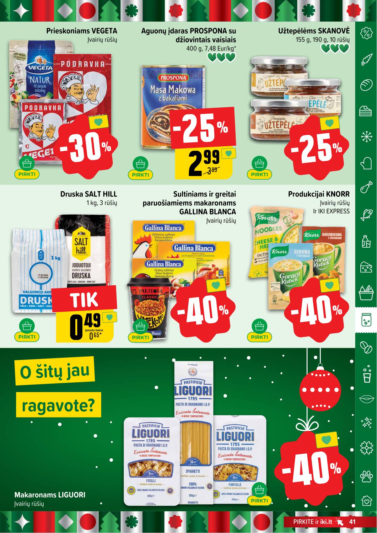 Iki - IKI akcijų leidinys 41 puslapis