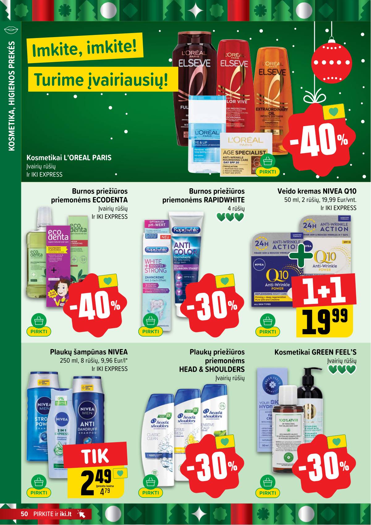 Iki - IKI akcijų leidinys 50 puslapis