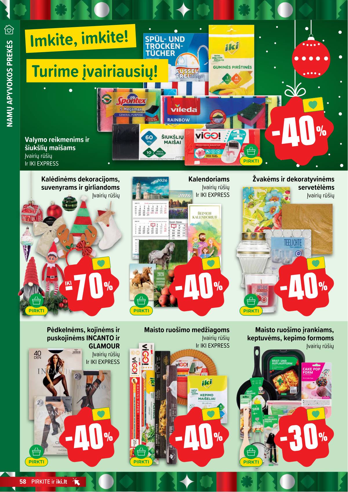 Iki - IKI akcijų leidinys 58 puslapis