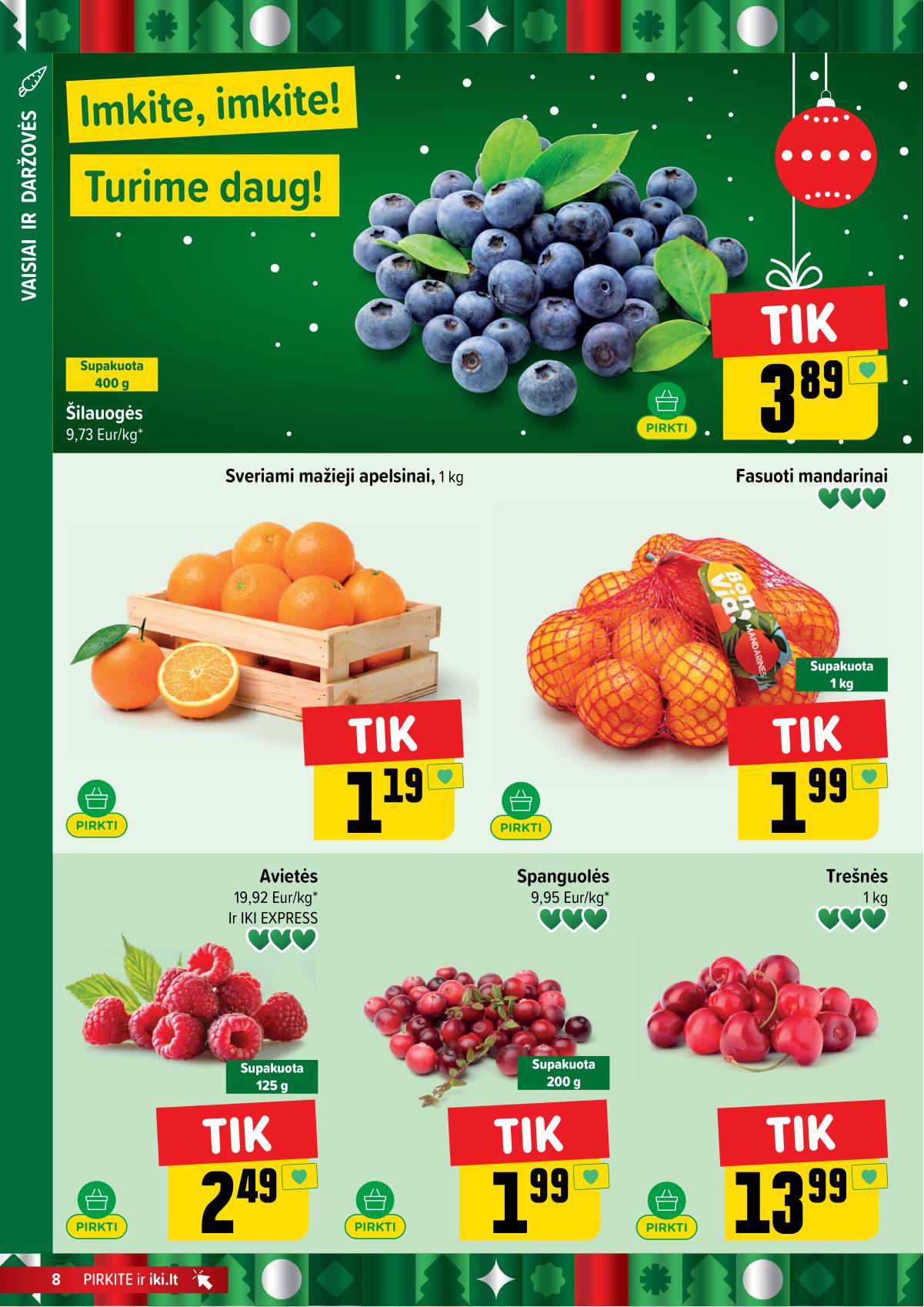 Iki - IKI akcijų leidinys 8 puslapis