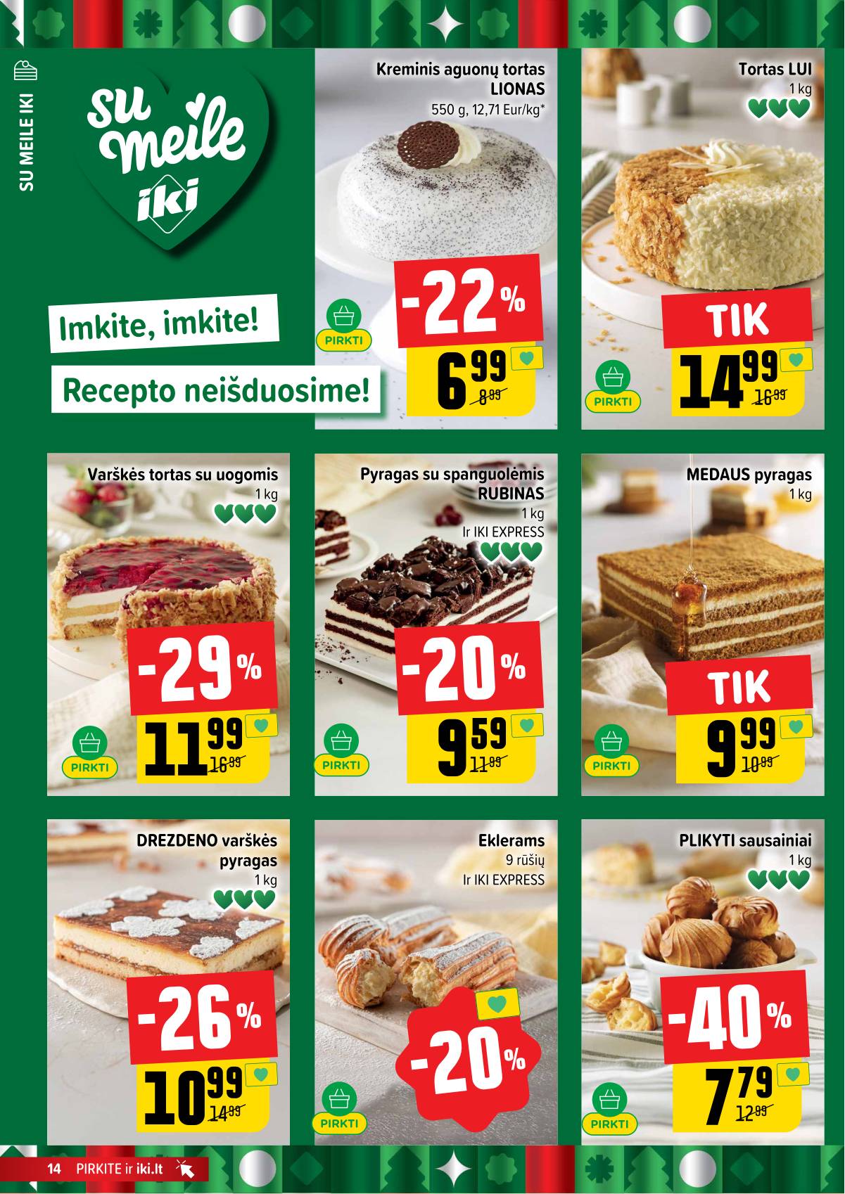 Iki - IKI akcijų leidinys 14 puslapis