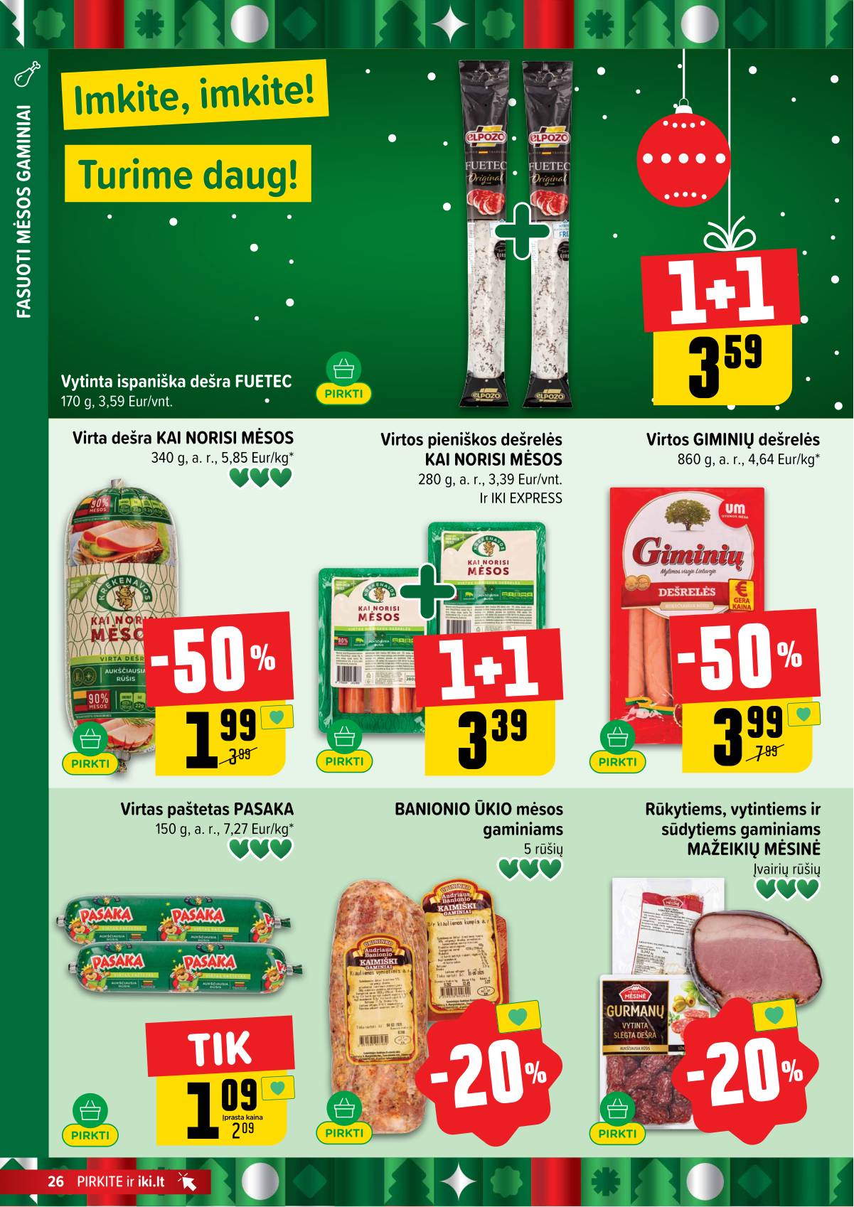 Iki - IKI akcijų leidinys 26 puslapis