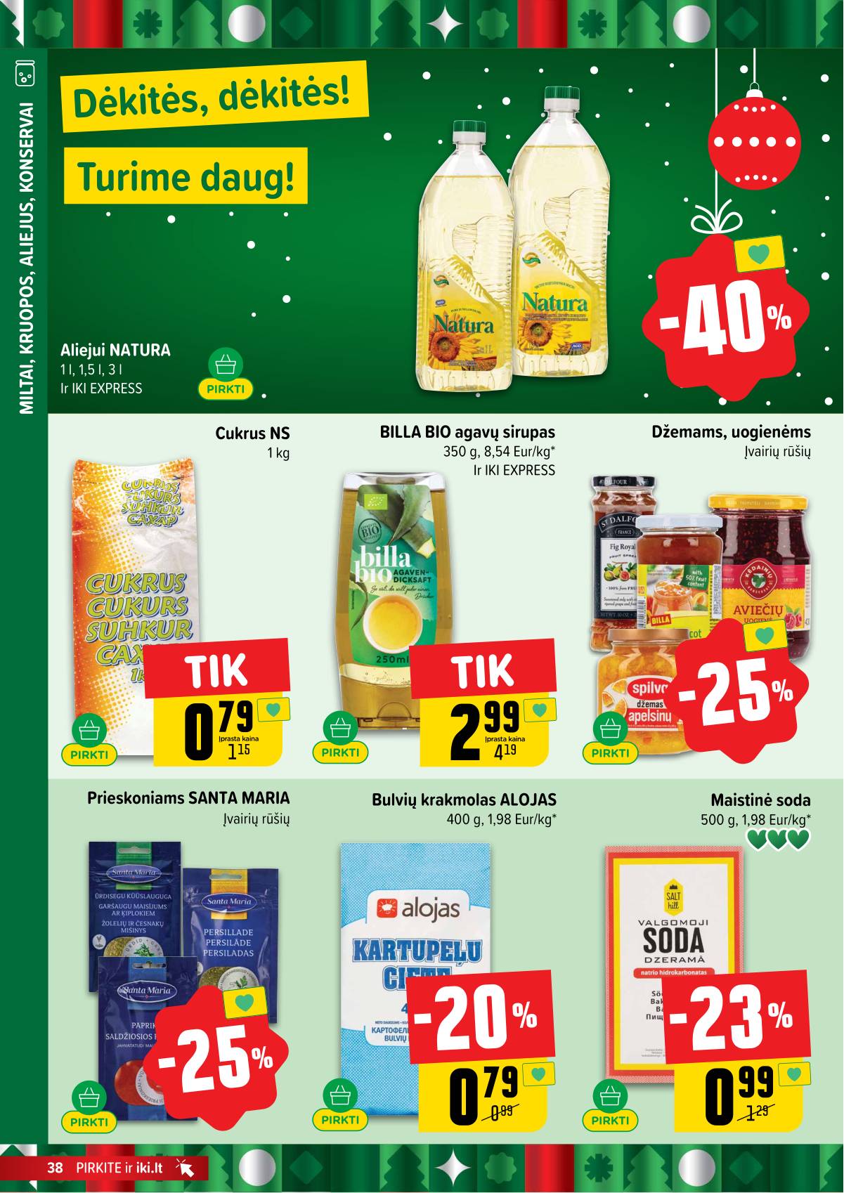 Iki - IKI akcijų leidinys 38 puslapis