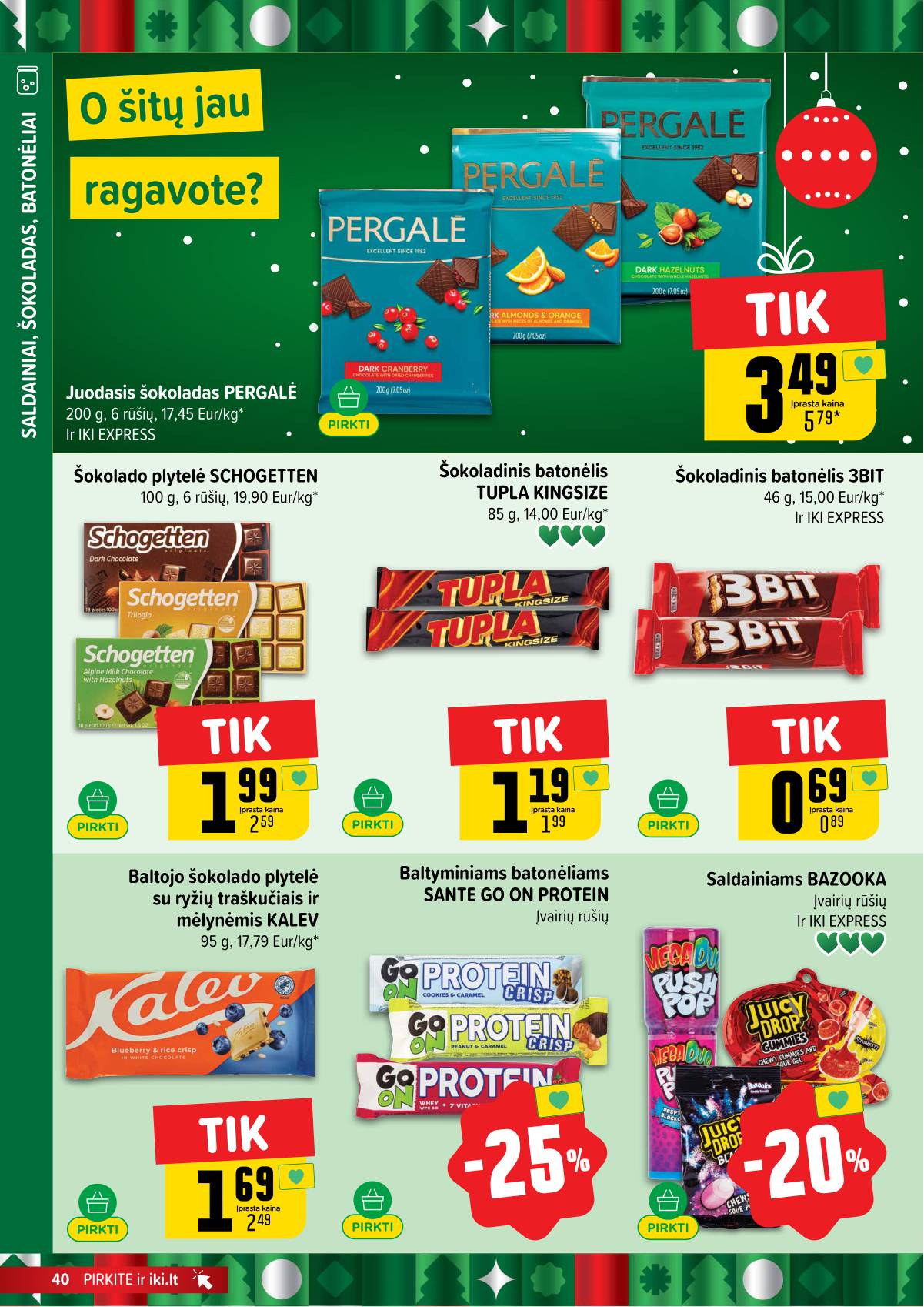 Iki - IKI akcijų leidinys 40 puslapis