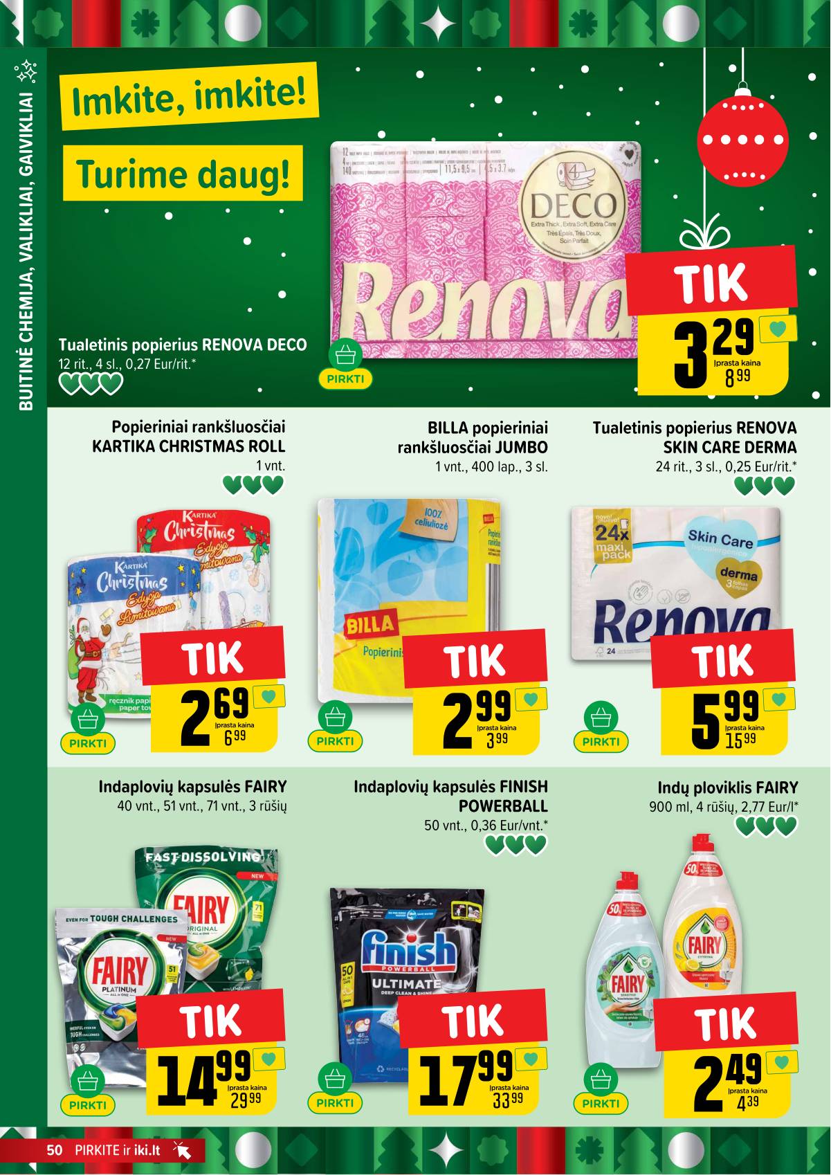 Iki - IKI akcijų leidinys 50 puslapis