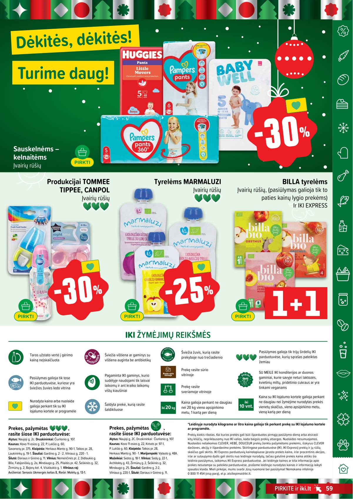 Iki - IKI akcijų leidinys 59 puslapis