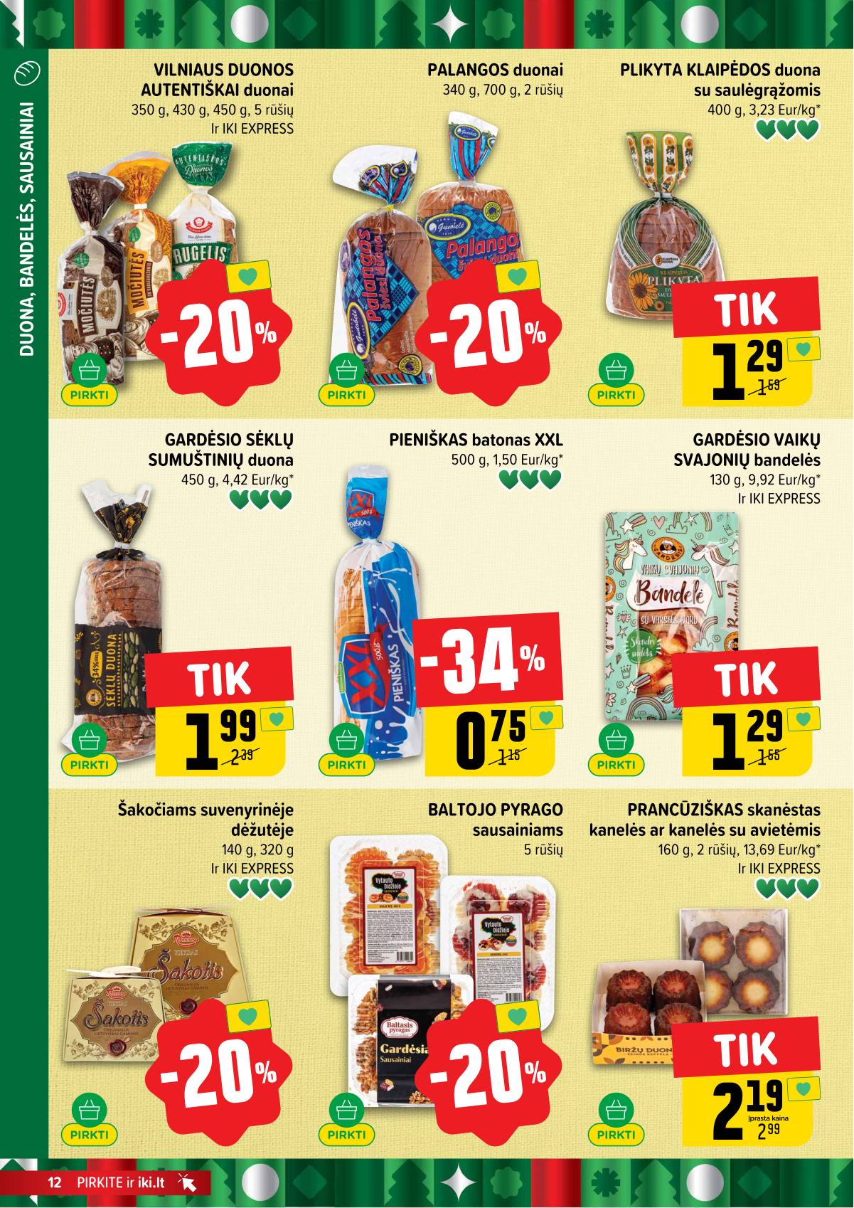 Iki - IKI akcijų leidinys 12 puslapis