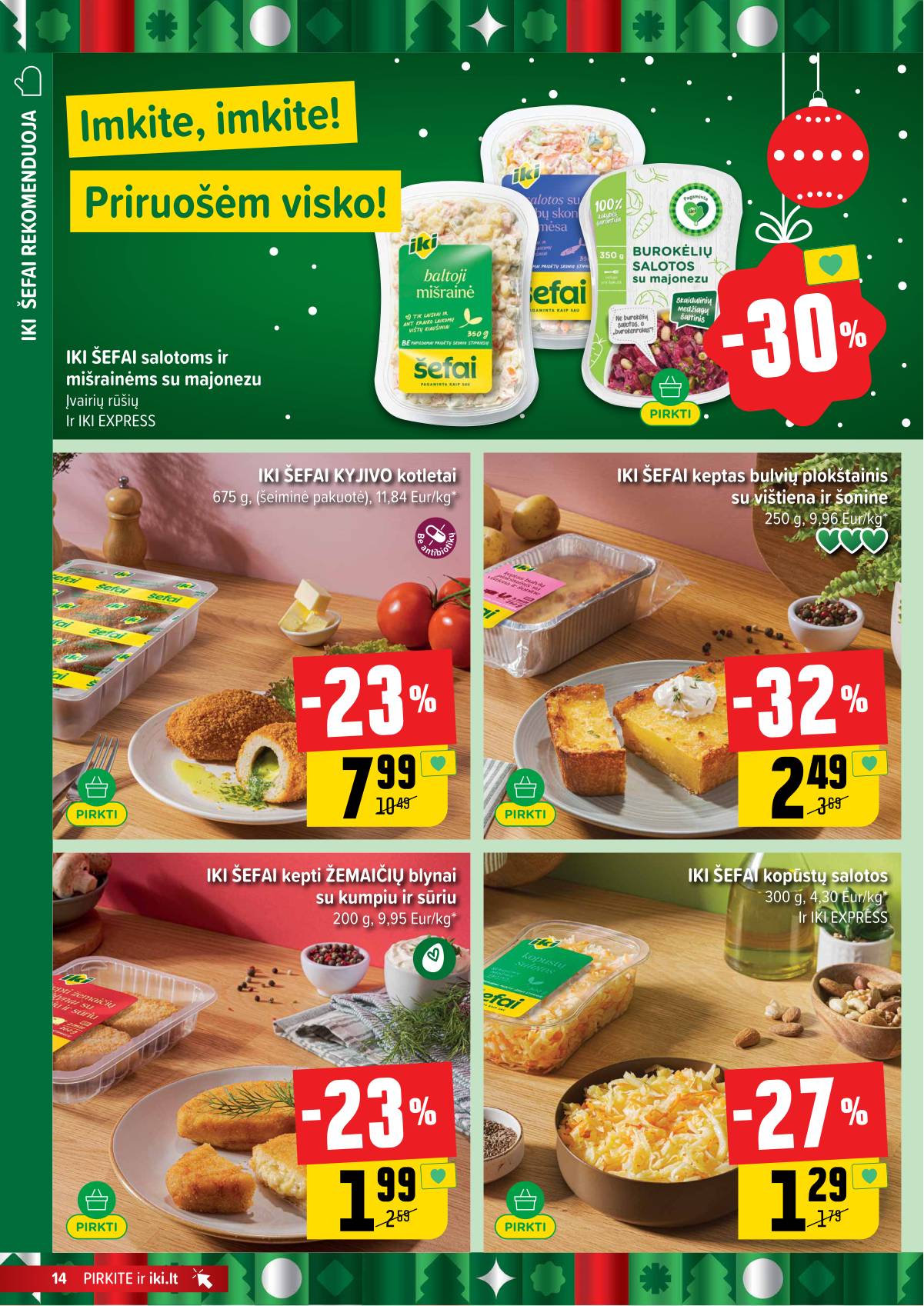 Iki - IKI akcijų leidinys 14 puslapis